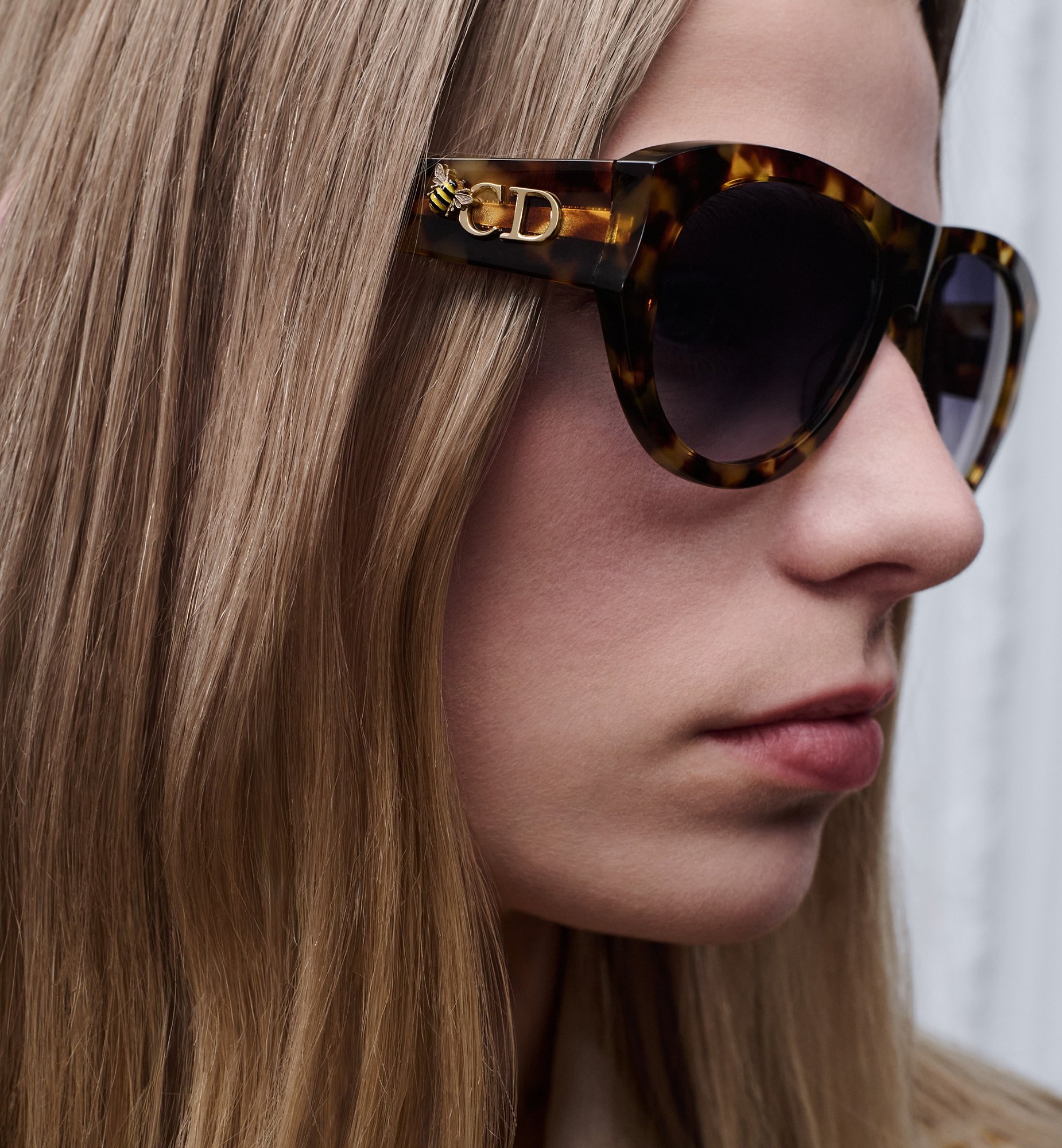 Dior Style Pilot Frame 234 Tortoise detail 4