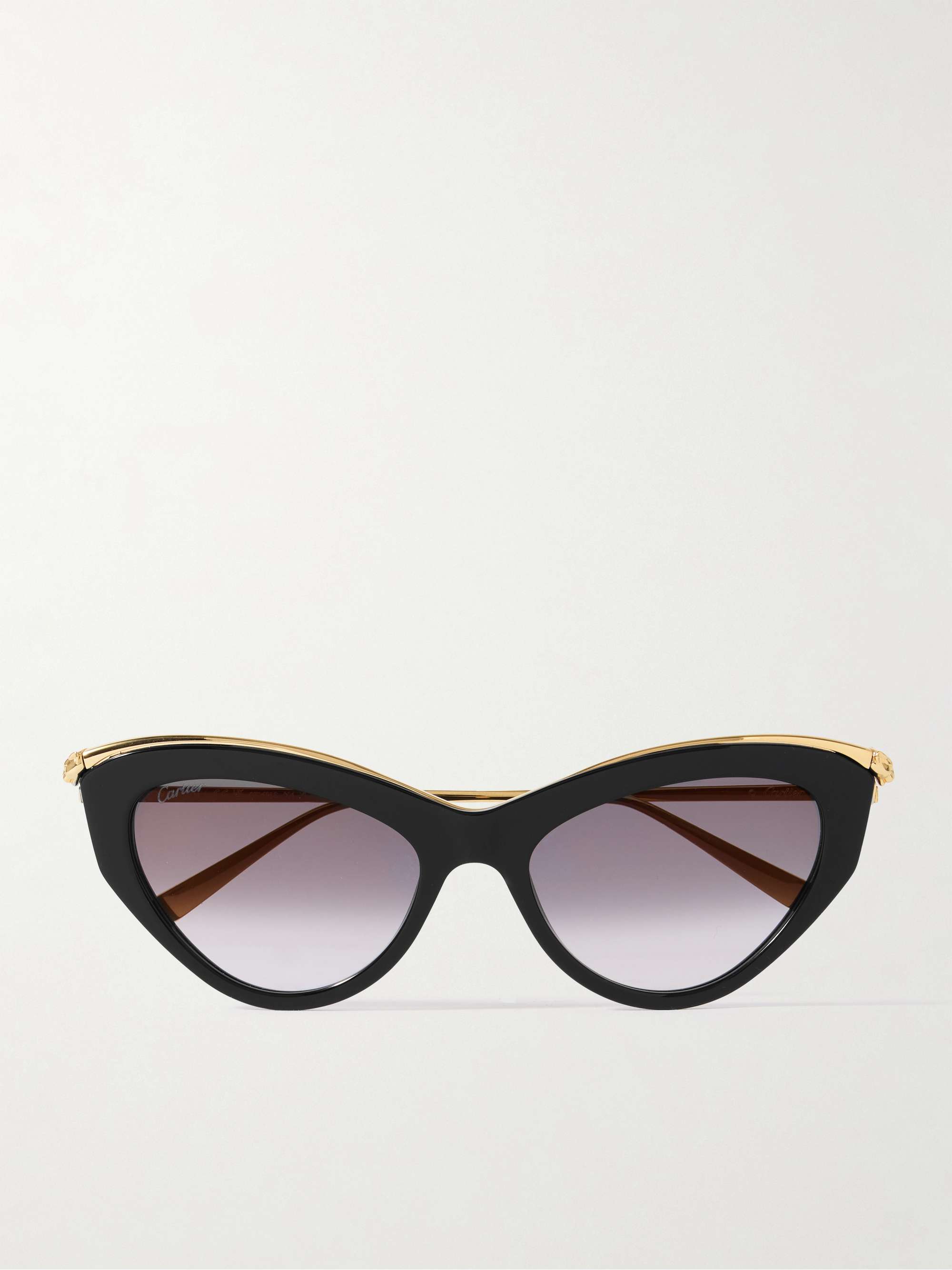 Cartier Style Cat-Eye Acetate 235 Rose Gold detail 4
