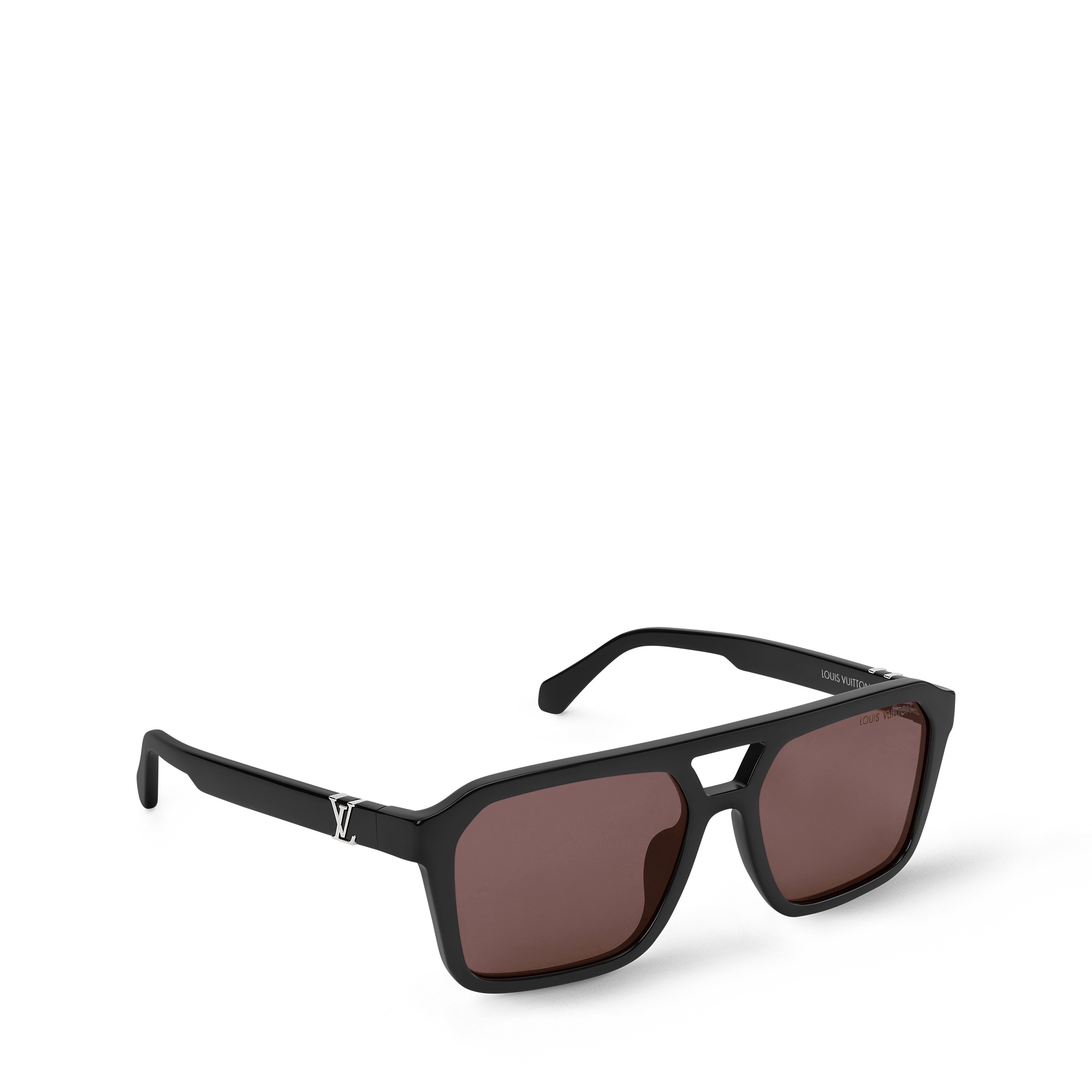 LV Style Oversized Square 239 Matte Black detail 2