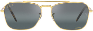 Ray-Ban Style Retro Square 244 Blue Mirror detail 3