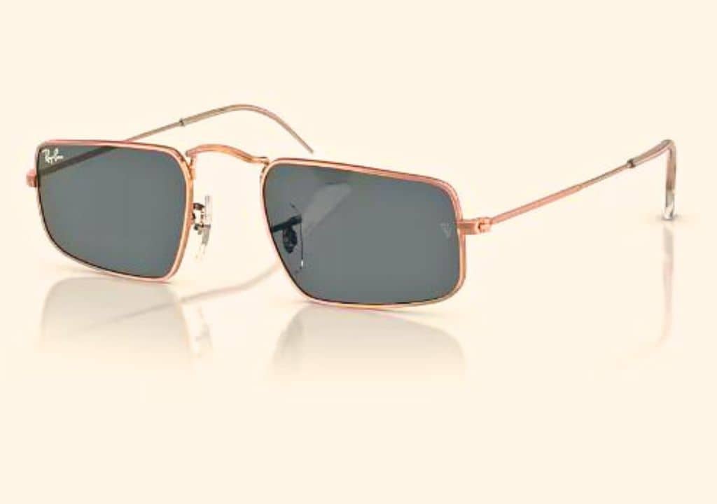 Ray-Ban Style Retro Square 246 Rose Gold detail 2