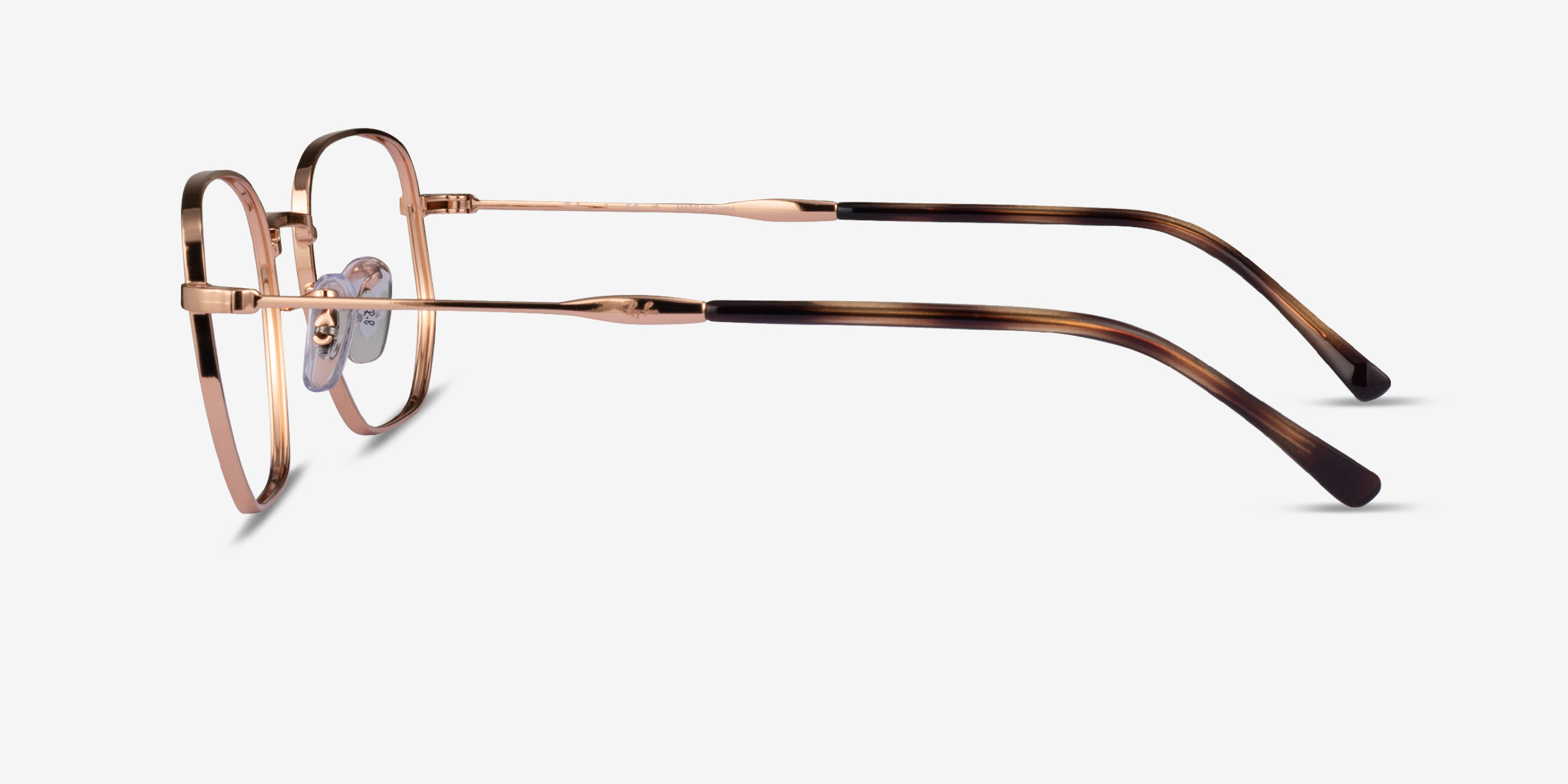 Ray-Ban Style Retro Square 246 Rose Gold detail 4