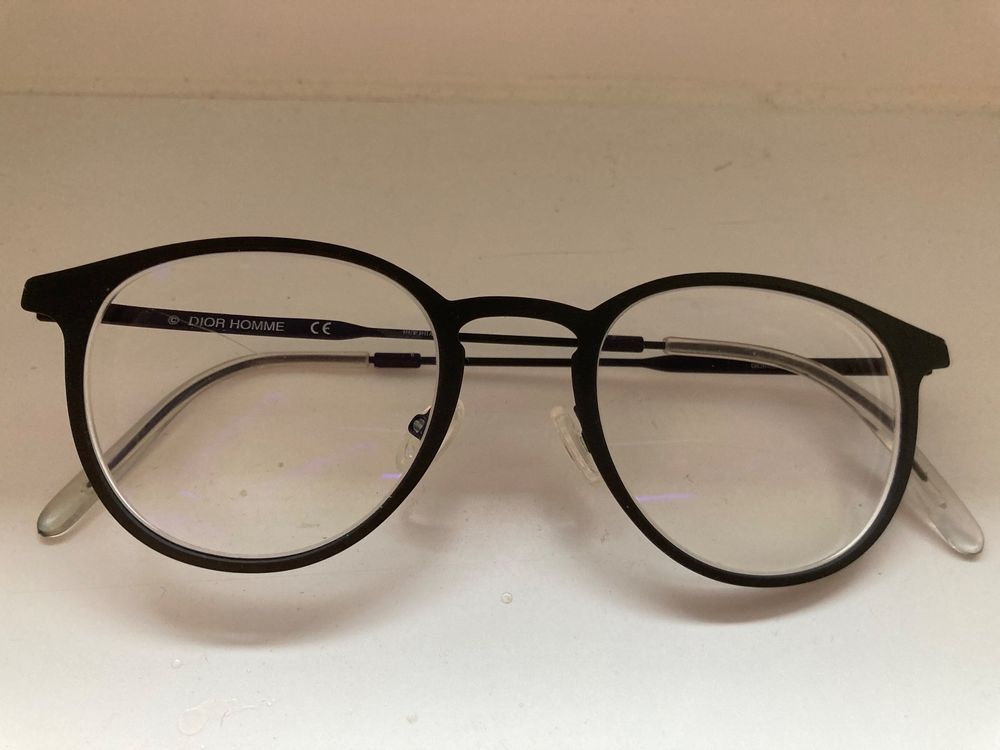 Dior Style Panto Frame 249 Matte Black detail 2