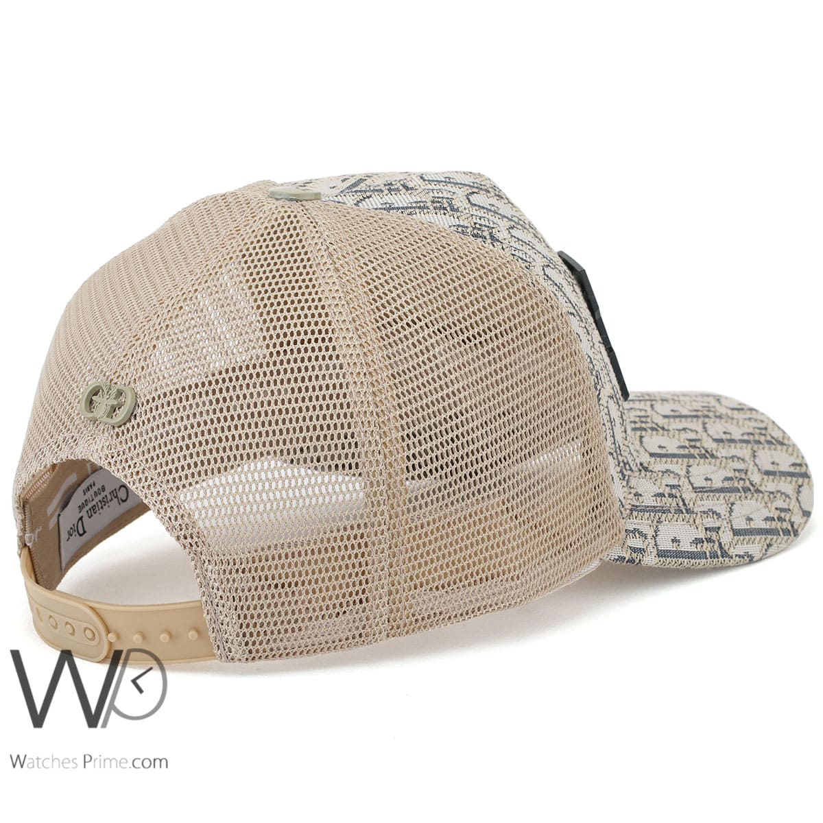 Dior Style Trucker Hat 27 Olive detail 2