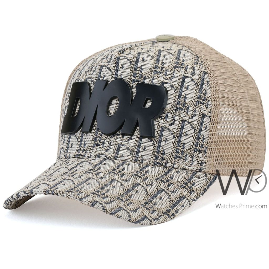 Dior Style Trucker Hat 27 Olive detail 4