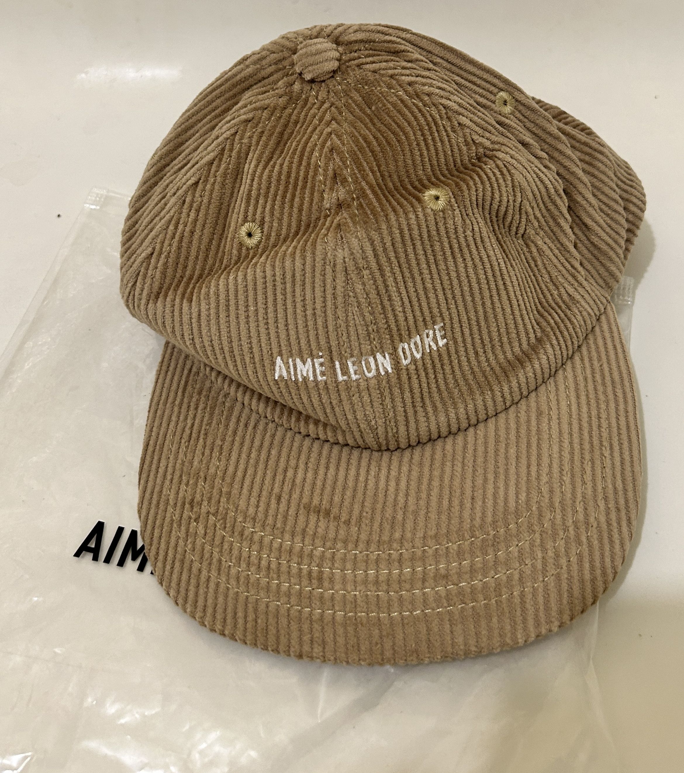 ALD Style Corduroy Cap 29 Stone detail 4
