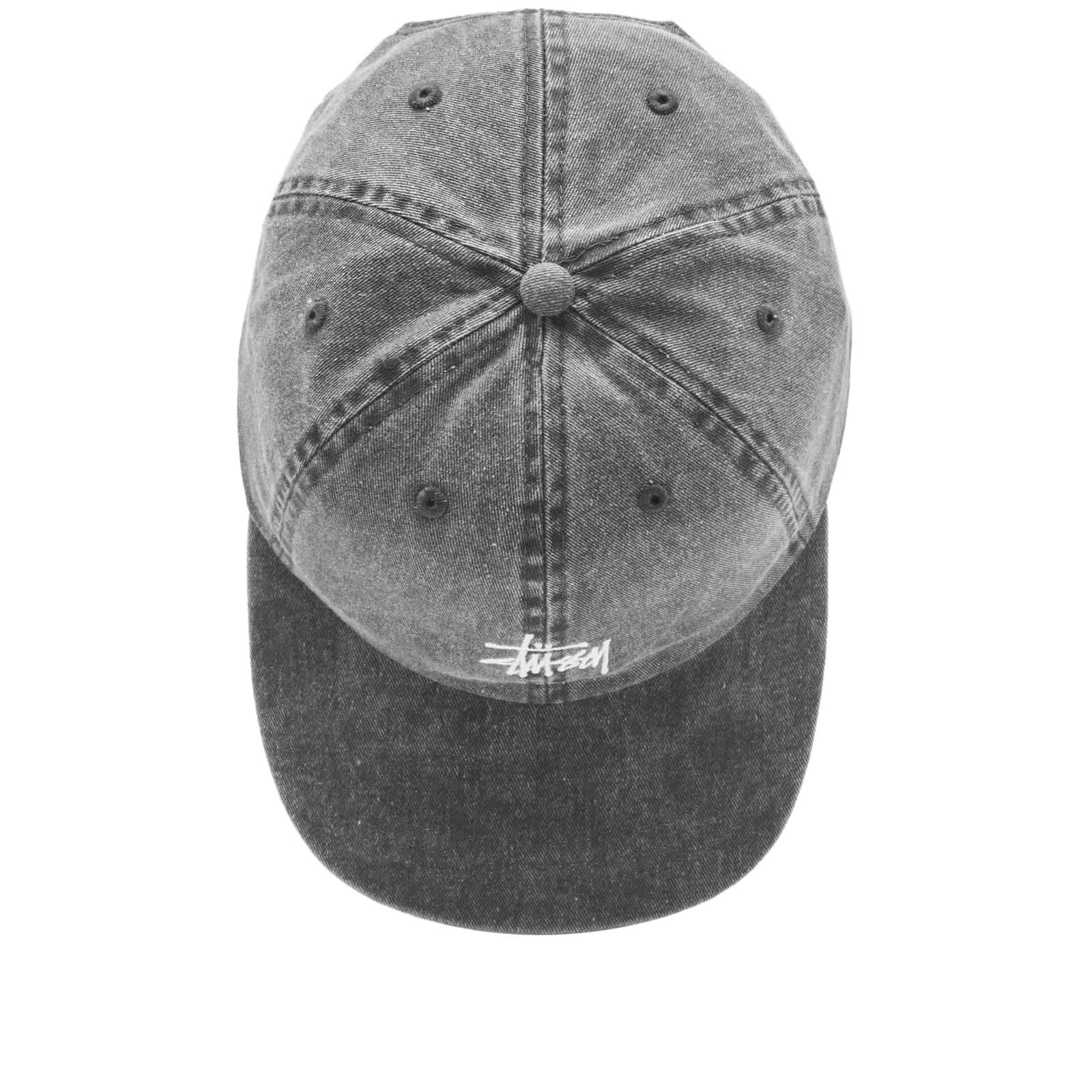 Stussy Style Denim Cap 33 Charcoal detail 2