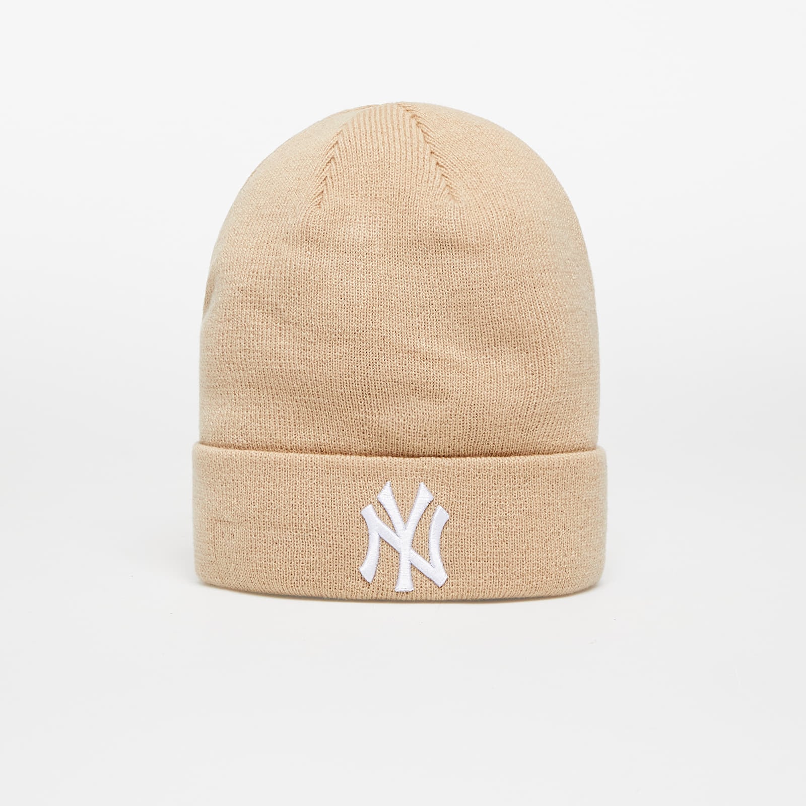 Yankees Style Cuffed Beanie 41 Sand detail 2
