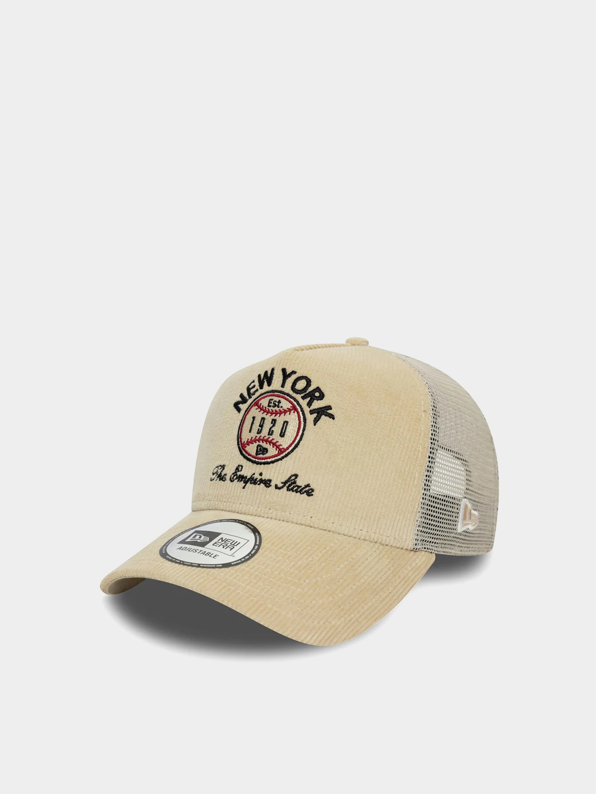 New Era Style Camp Cap 42 Stone detail 2