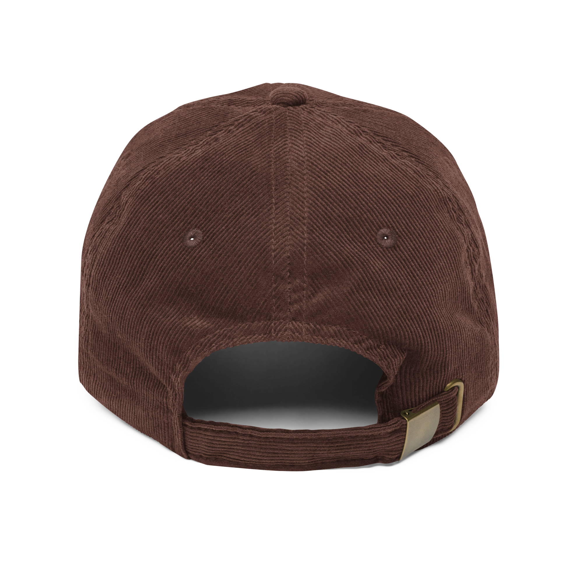 ALD Style Corduroy Cap 46 Chocolate detail 2
