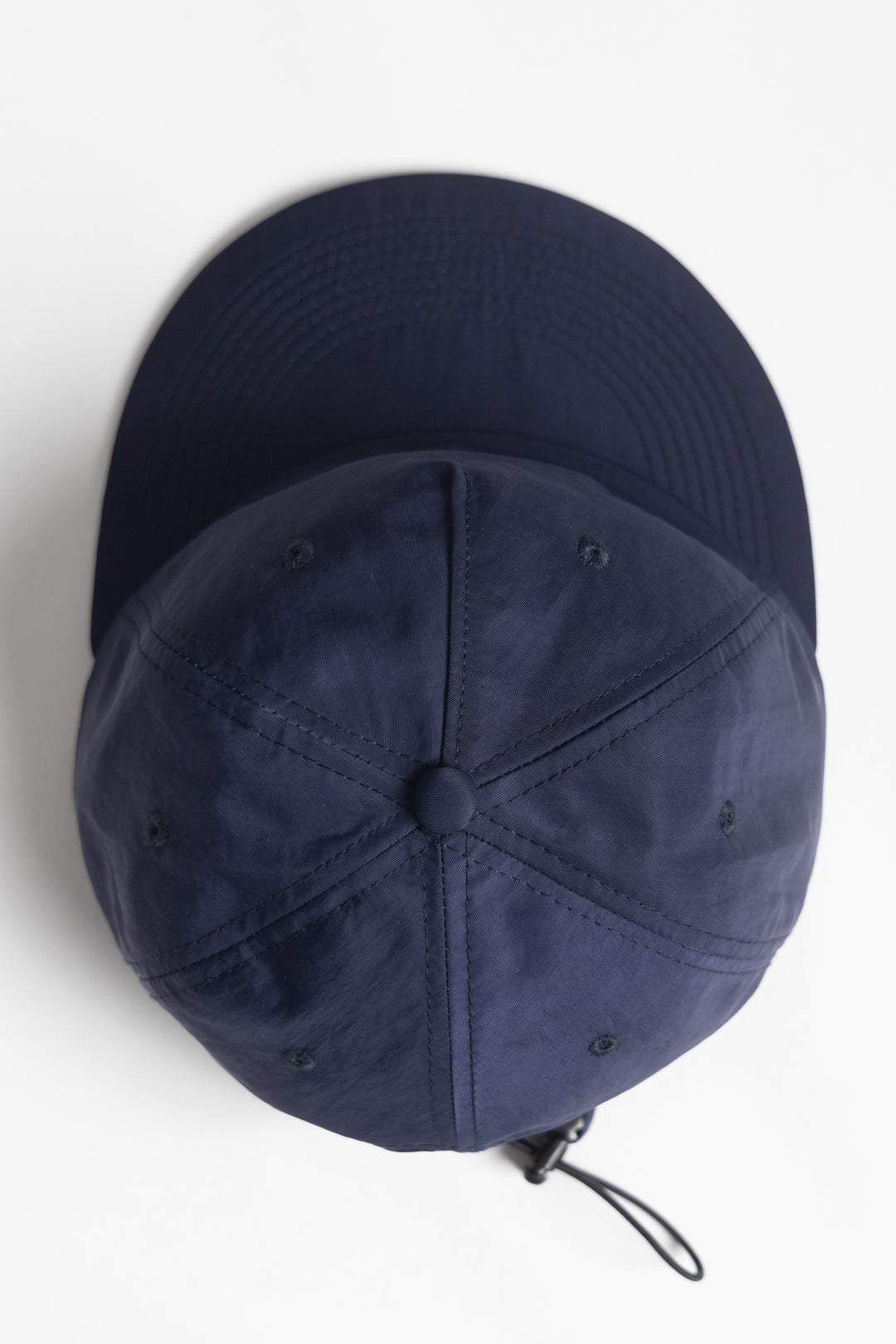 Corteiz Style Nylon Cap 57 Navy detail 3