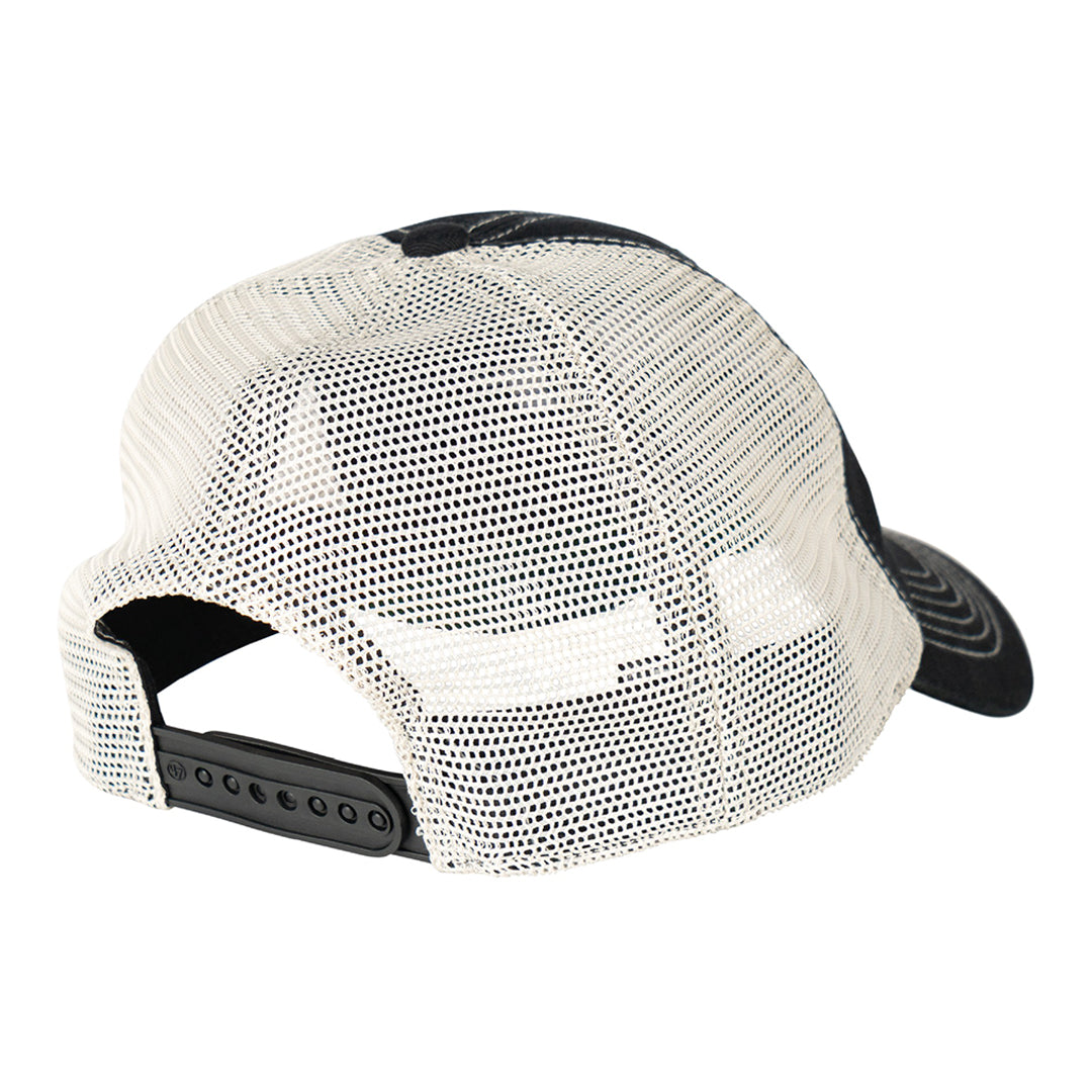 Off-White Style Industrial Trucker Black / White detail 3