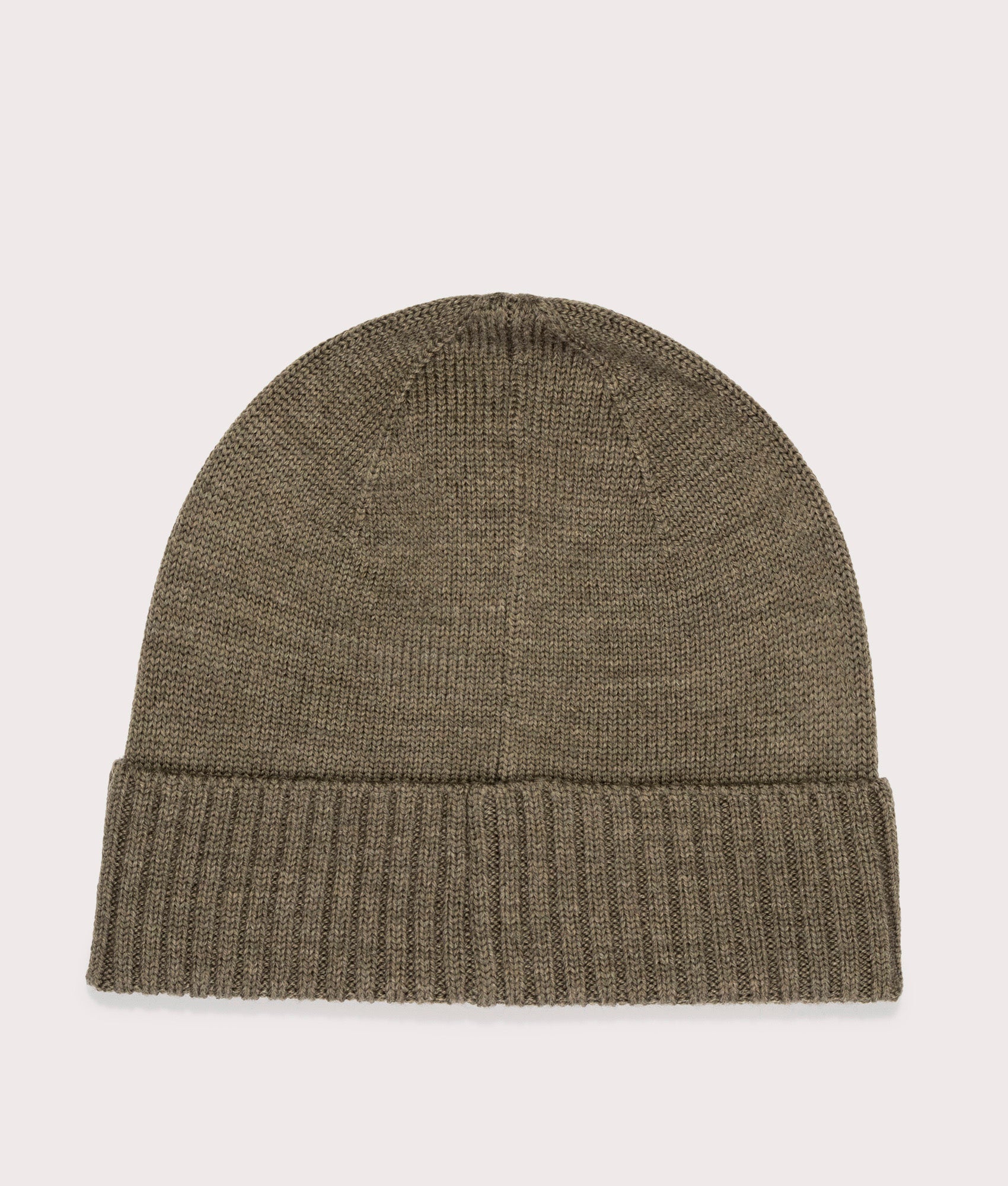 Polo Style Wool Beanie 61 Olive detail 4