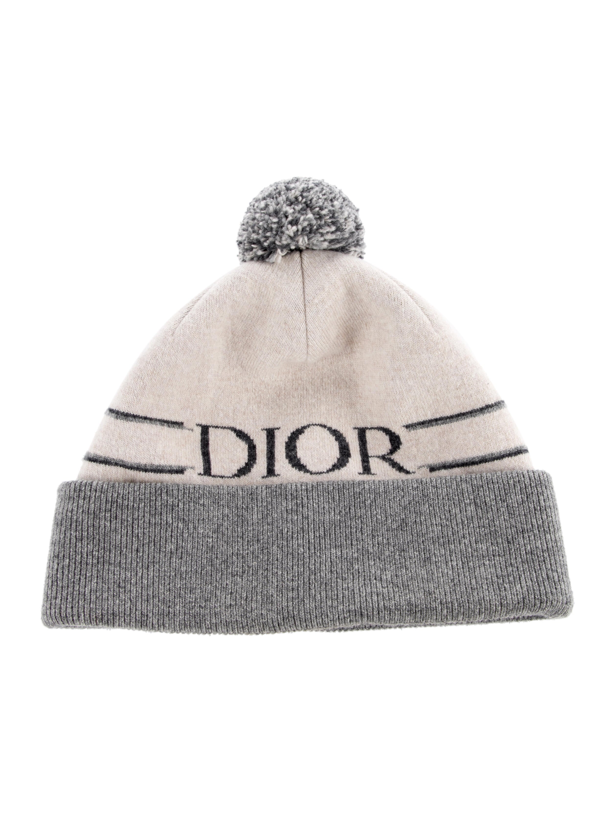 Dior Style Wool Beanie 62 Cherry detail 4