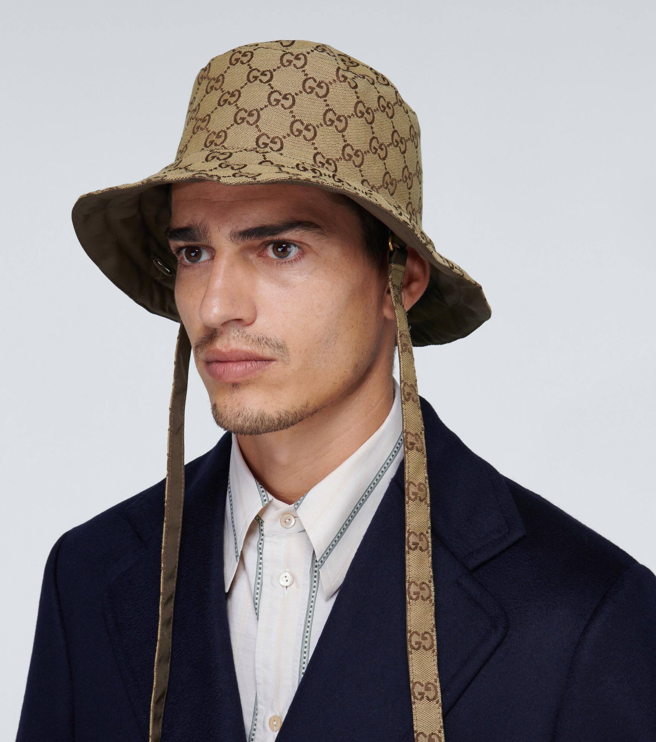 Gucci Style Bucket Hat 188 Bone detail 2