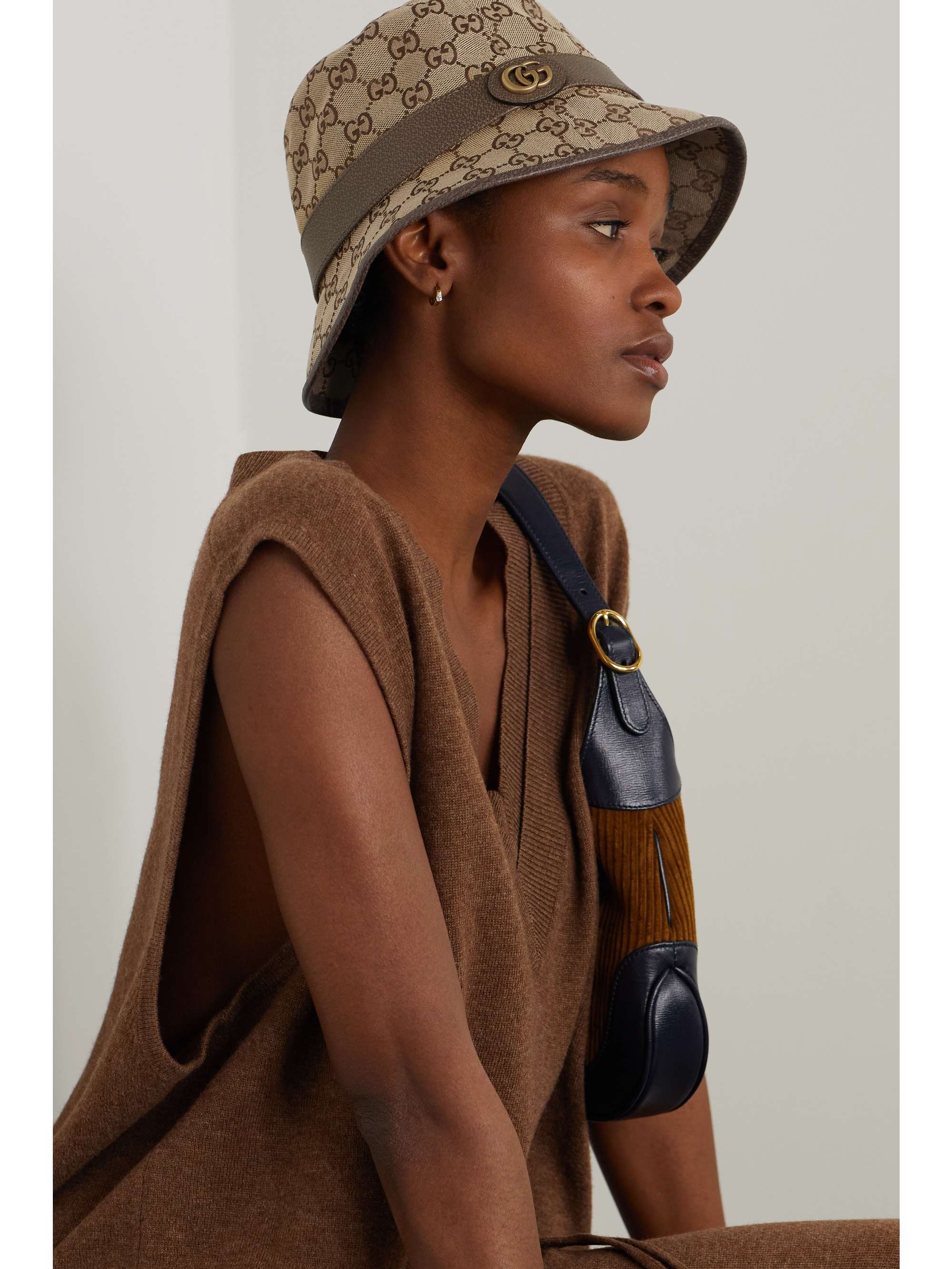 Gucci Style Bucket Hat 149 Olive detail 2