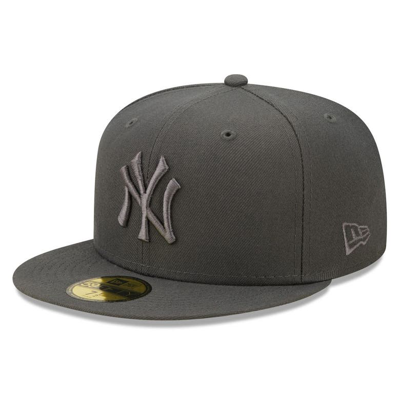 Yankees Style 59FIFTY Fitted Cap 74 Charcoal detail 2