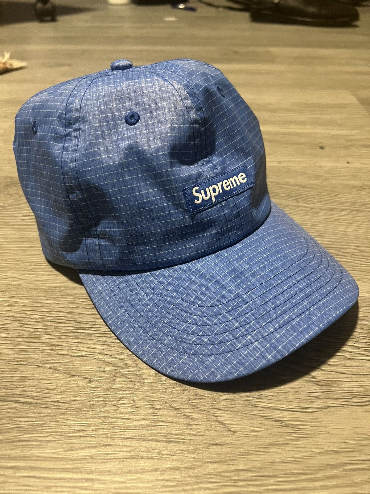 Supreme Style Nylon Cap 129 Sand detail 3