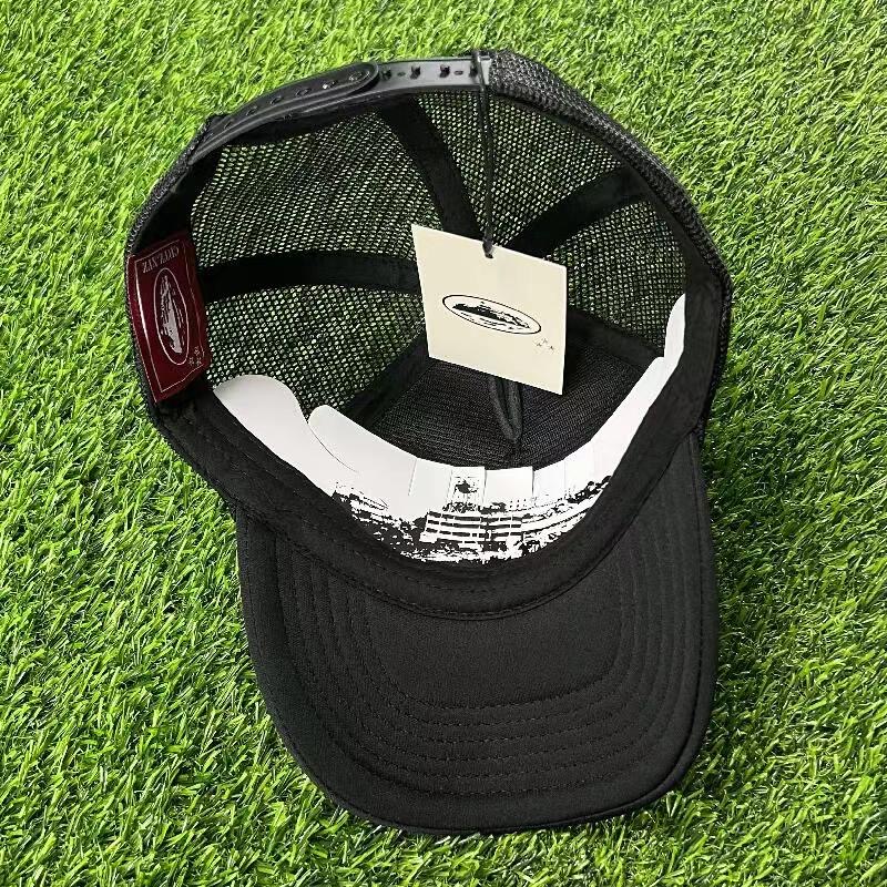 Corteiz Style Camp Cap 240 Sand detail 3