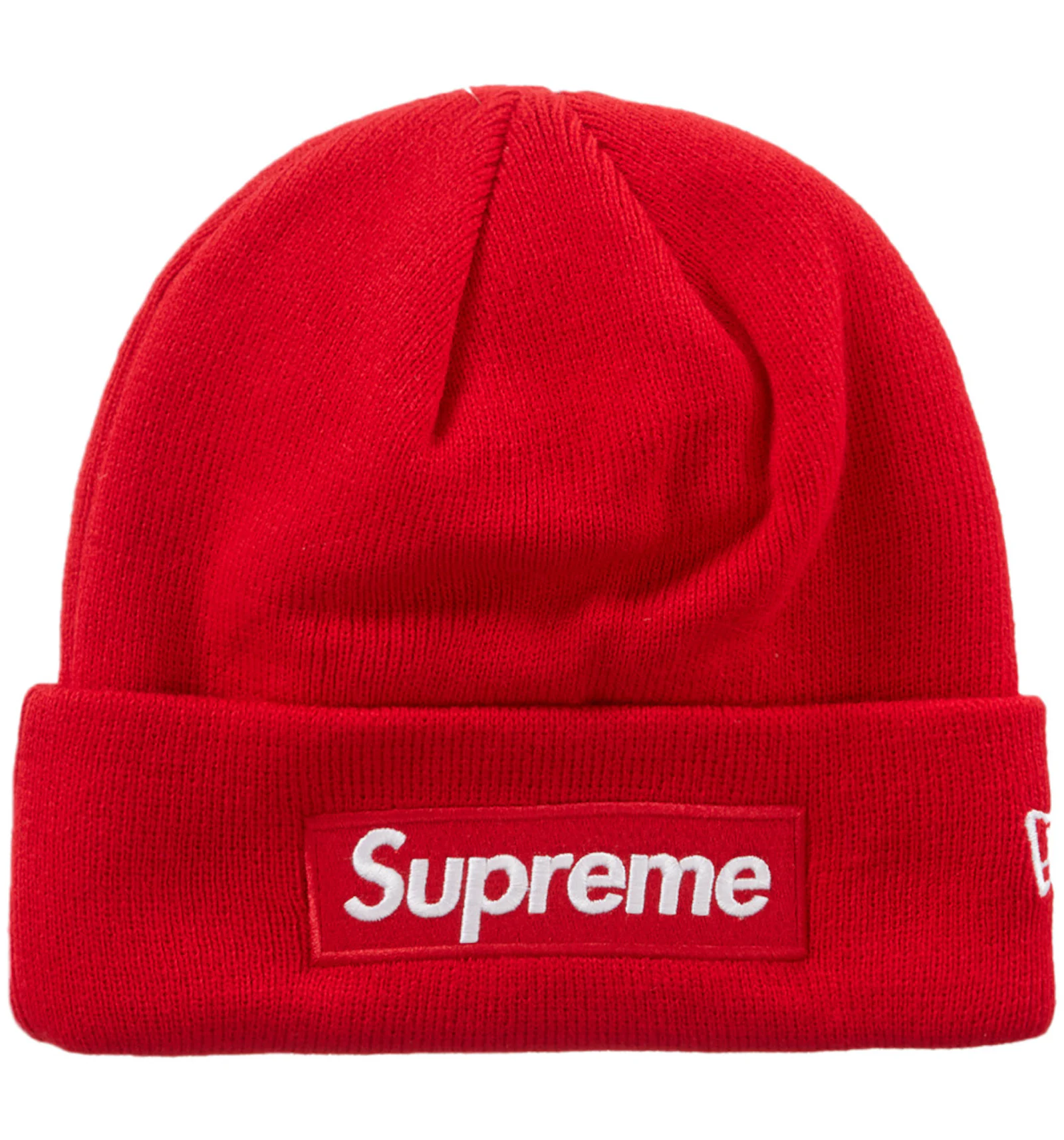 Sup Box Logo Beanie Red detail 2
