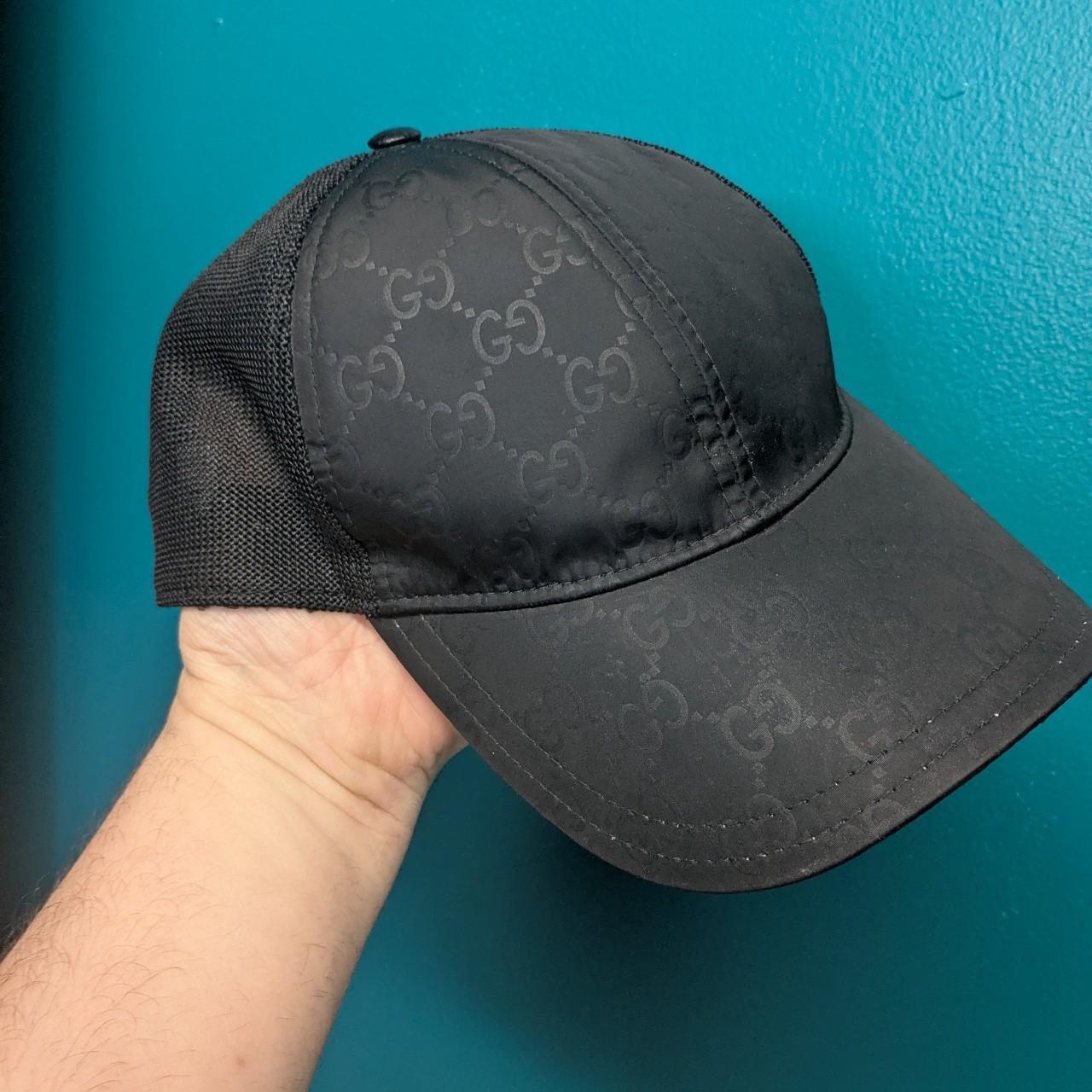 Gucci Style Snapback 86 Charcoal detail 3