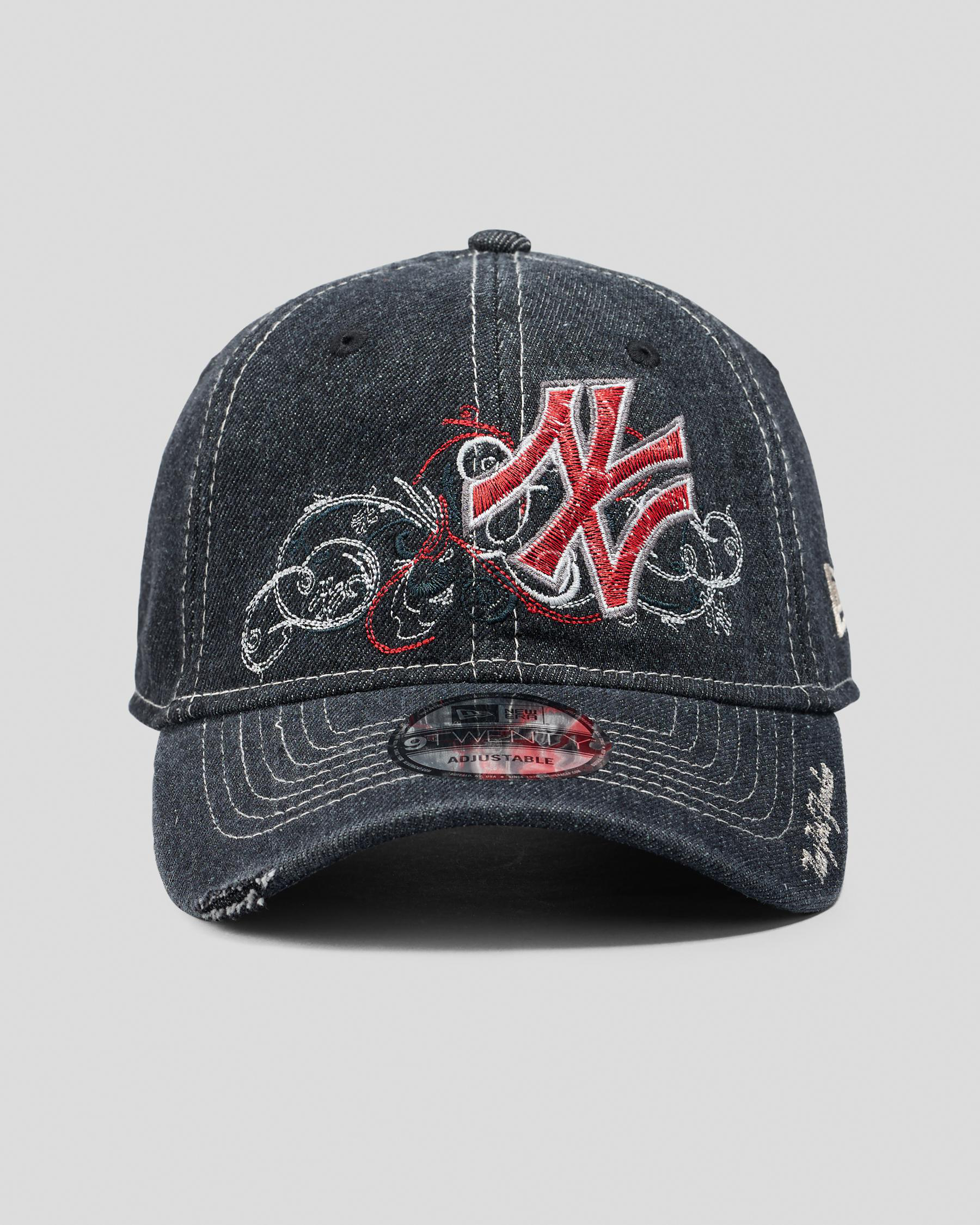 Yankees Style Denim Cap 91 Black detail 4