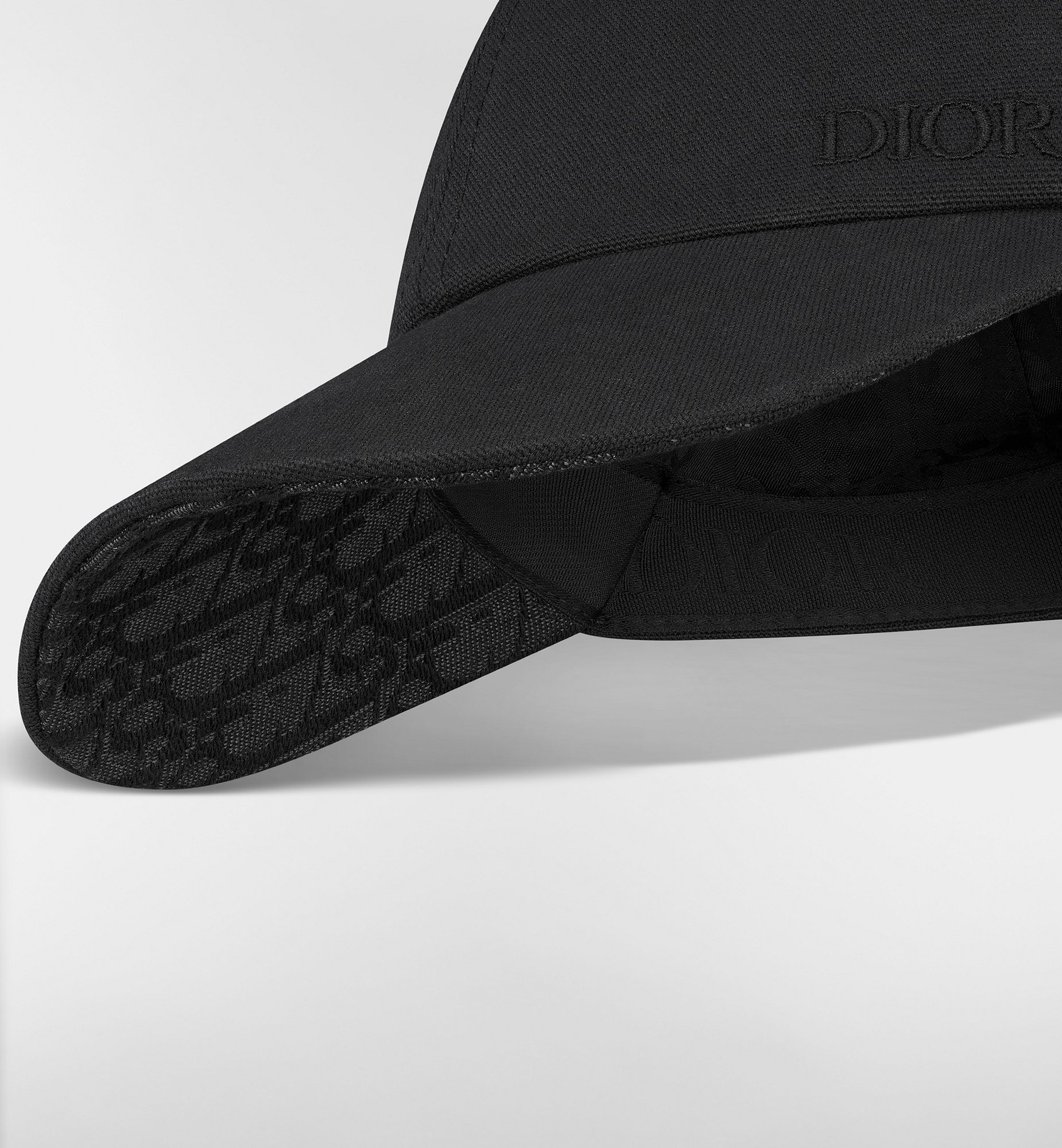 Dior Style Sport Cap 98 Black detail 2