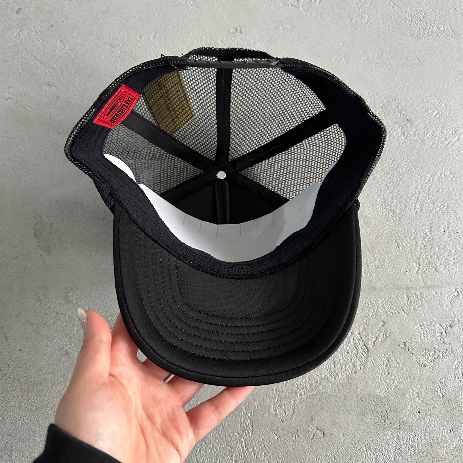 Corteiz Style Alcatraz Snapback Black detail 2
