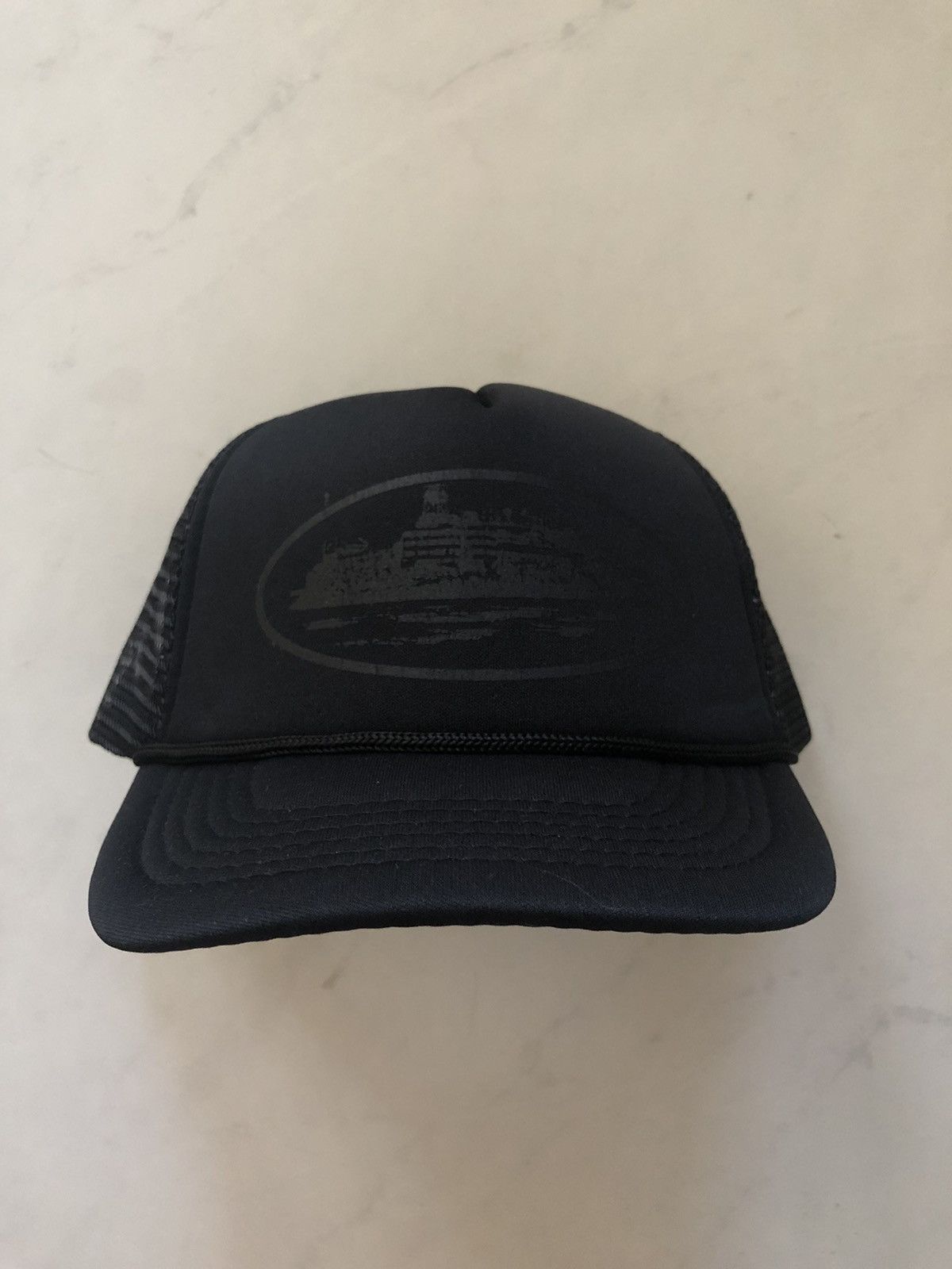 Corteiz Style Alcatraz Snapback Black detail 3