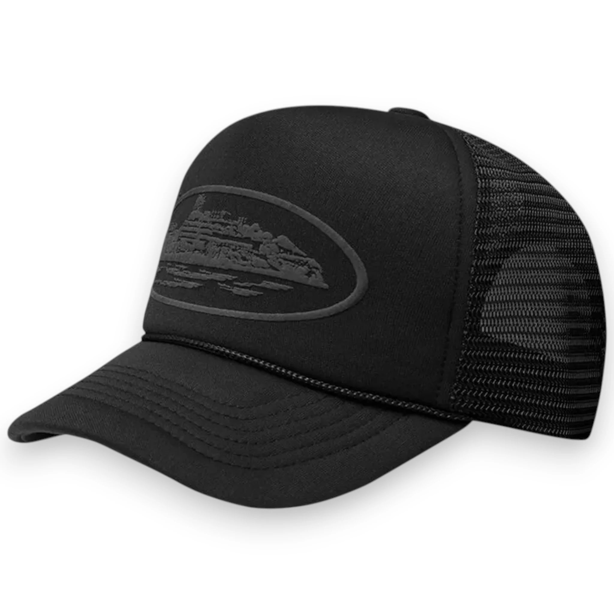 Corteiz Style Alcatraz Snapback Black detail 4