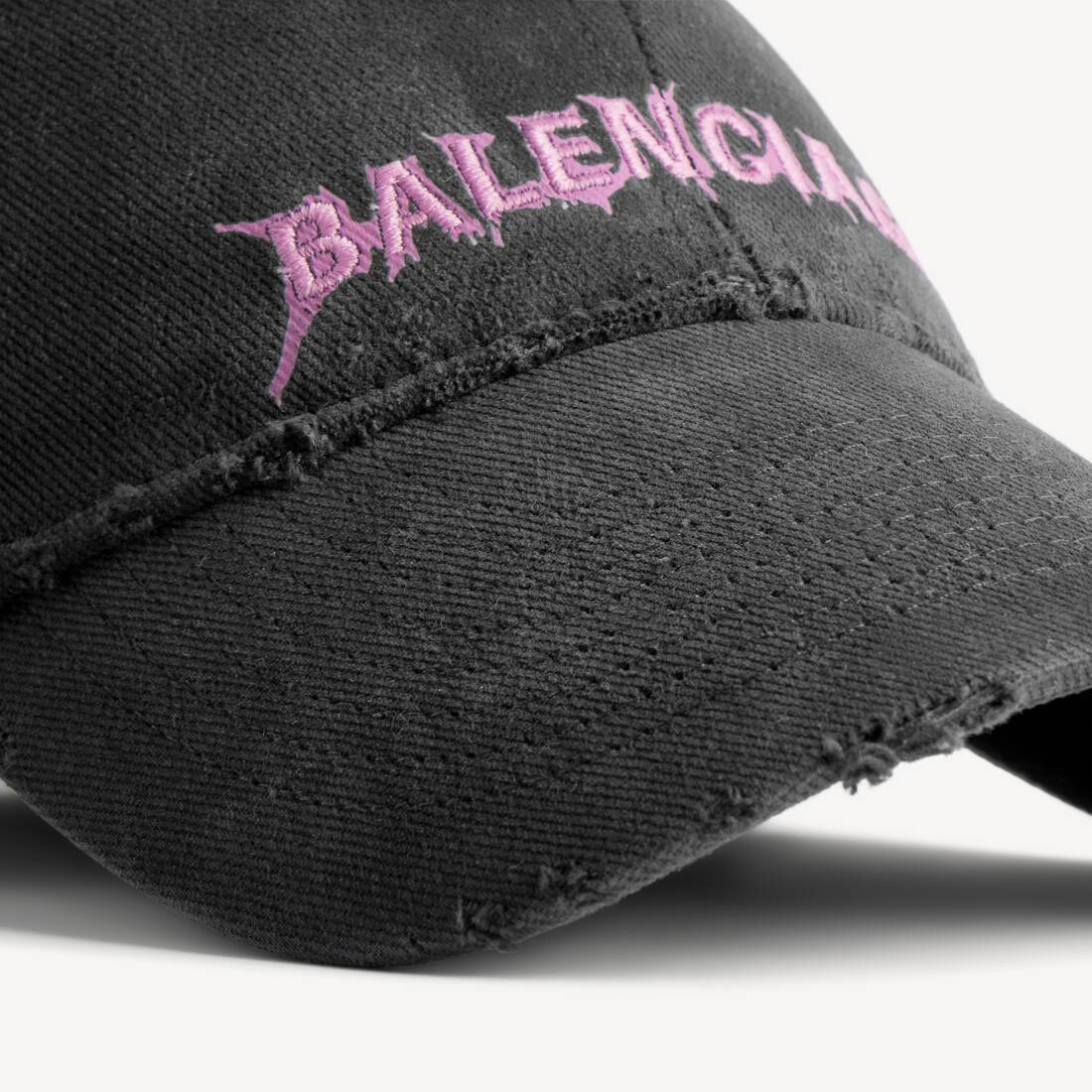 Balenciaga Style Corduroy Cap 100 Bone detail 4