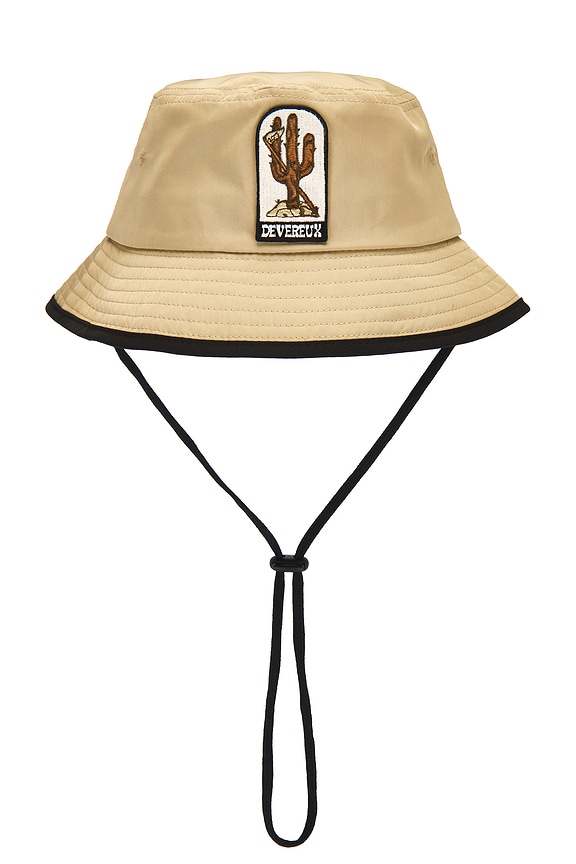 Polo Style Bucket Hat 104 Sand detail 2