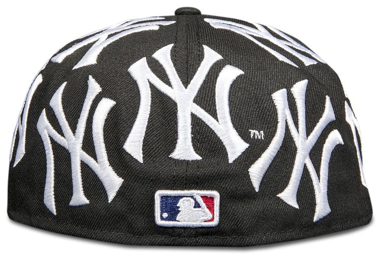Yankees Style Box Logo Cap 108 Charcoal detail 3