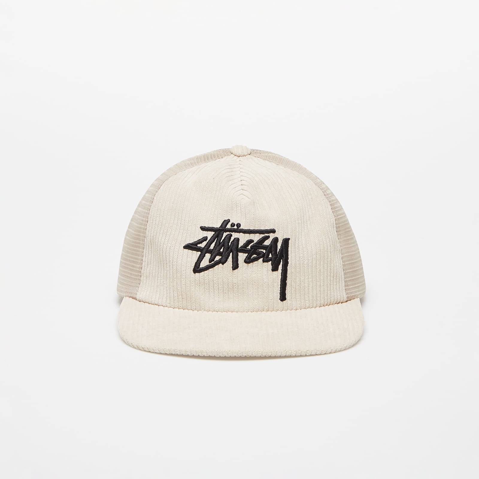 Stussy Stock Trucker Cream detail 4