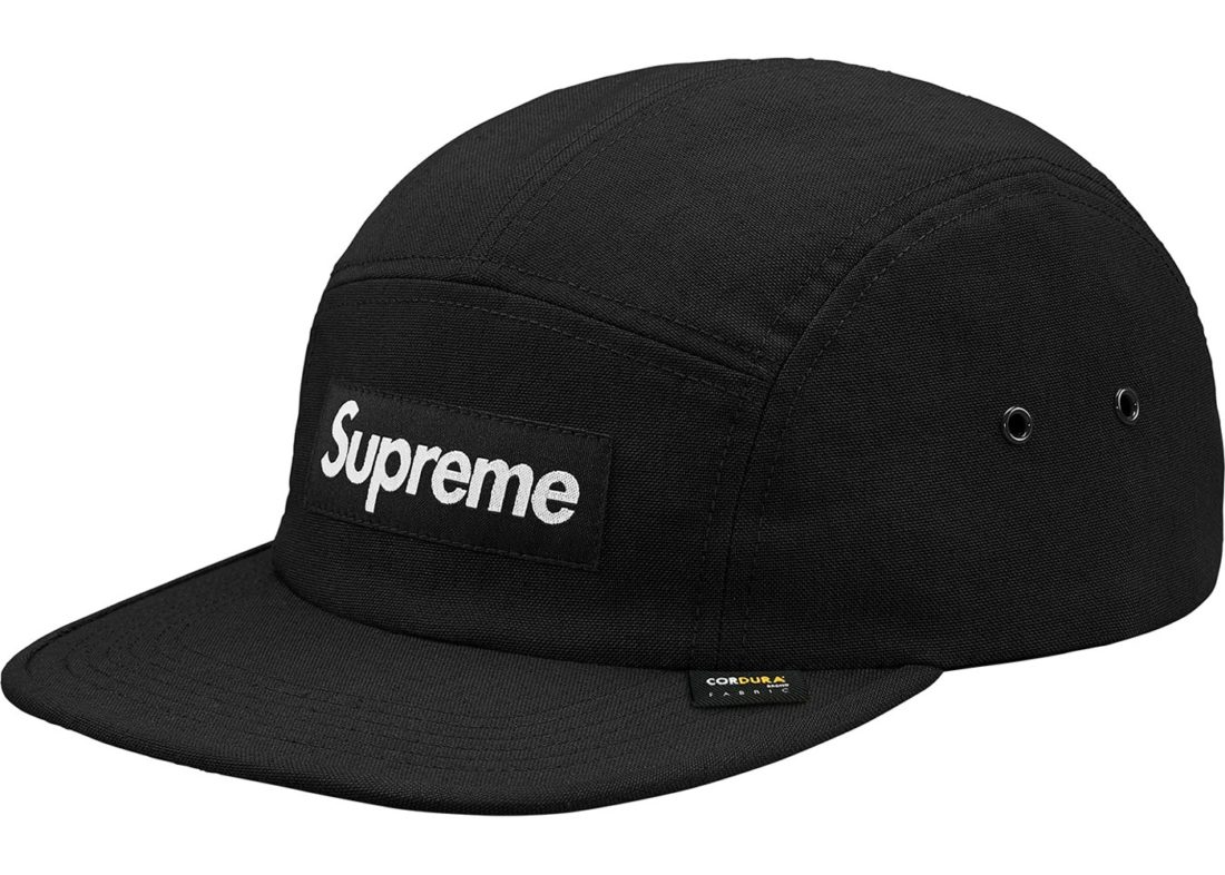 Supreme Style Camp Cap 110 Black detail 2