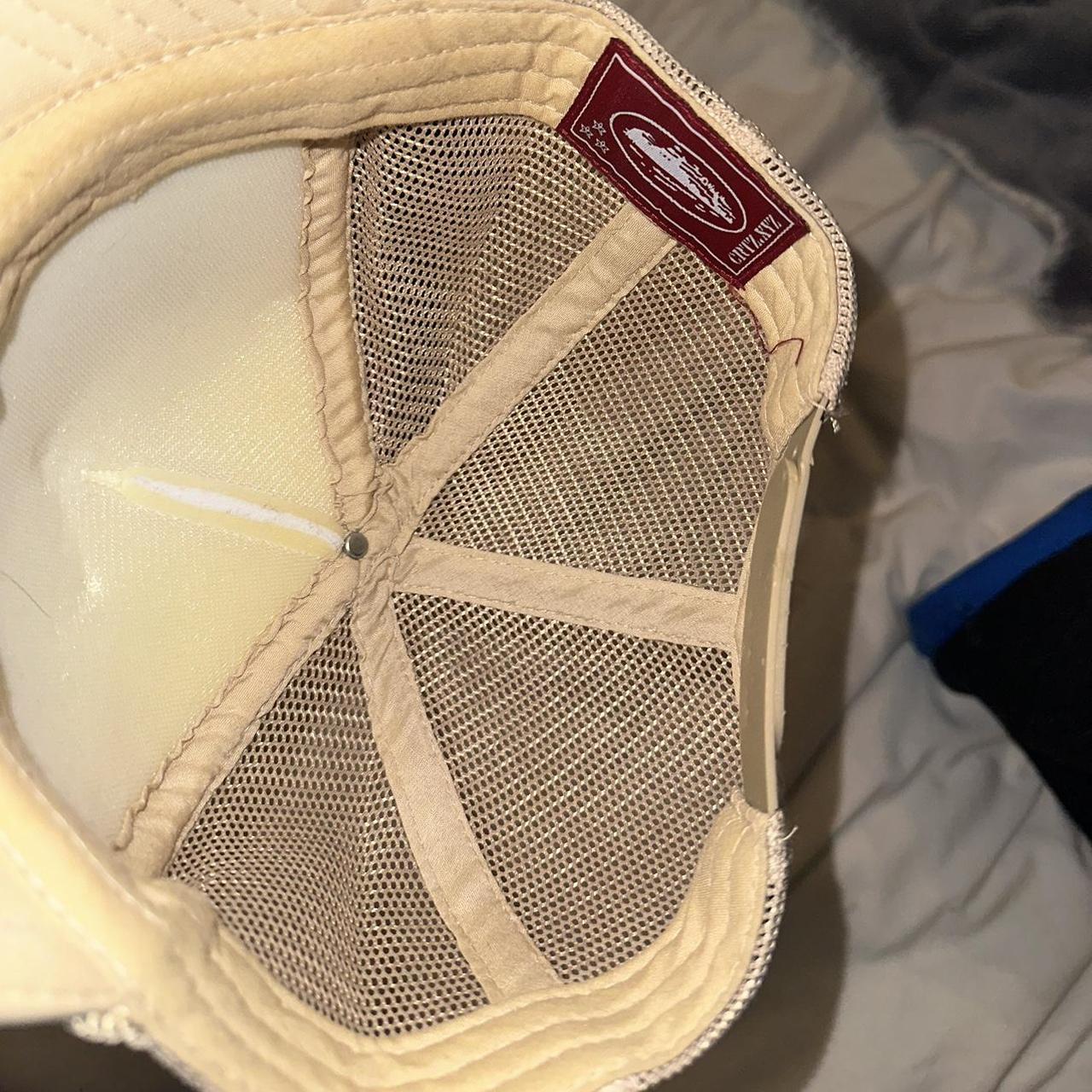 Corteiz Style Bucket Hat 111 Cream detail 3