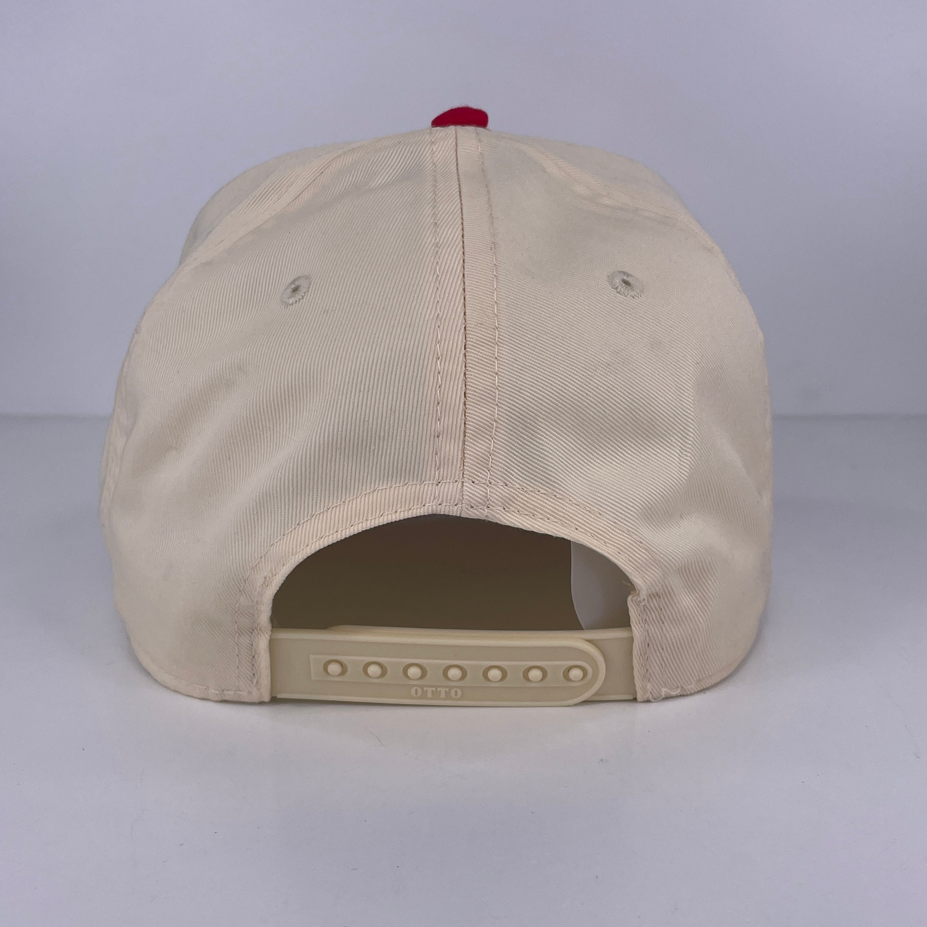 ALD Style Snapback 116 Cream detail 3