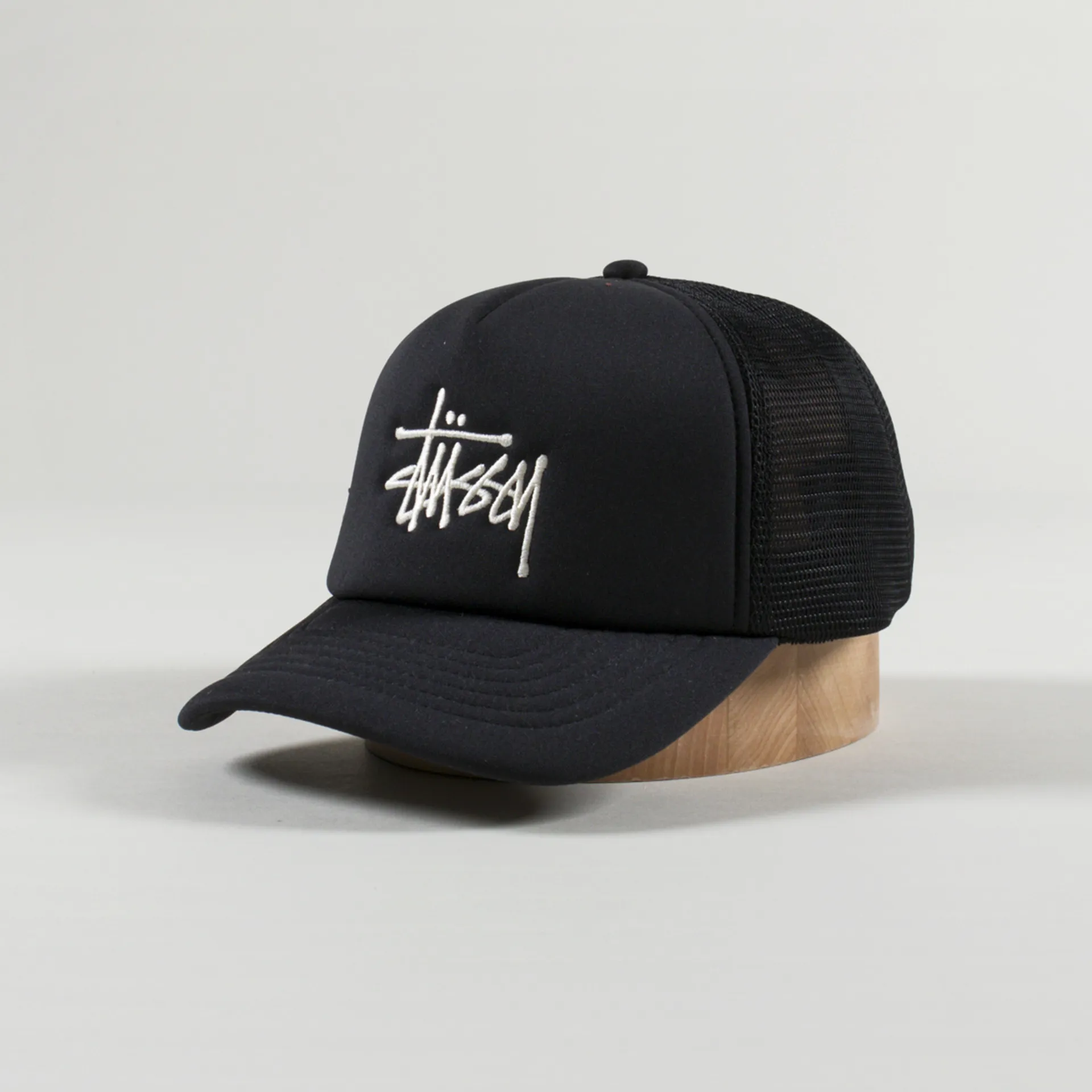 Stussy Style Trucker Hat 121 Cherry detail 4
