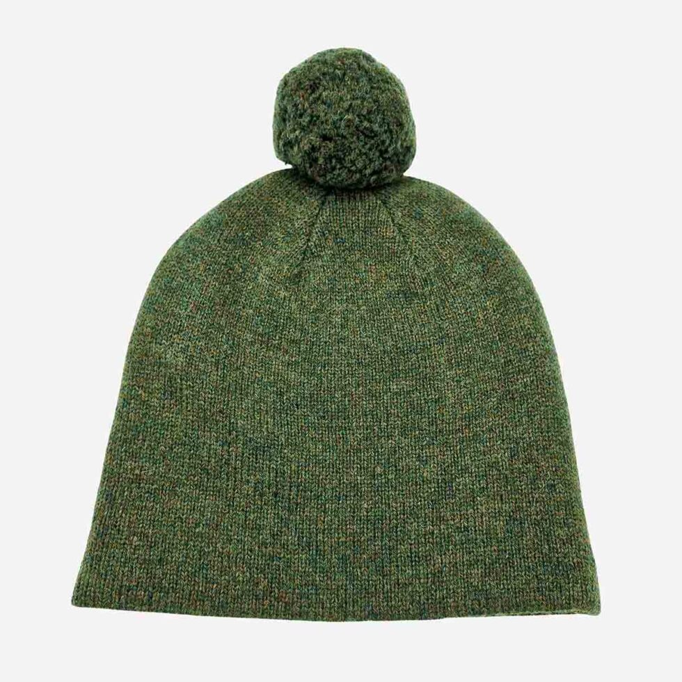 ALD Style Wool Beanie 123 Olive detail 2