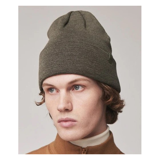 ALD Style Wool Beanie 123 Olive detail 4