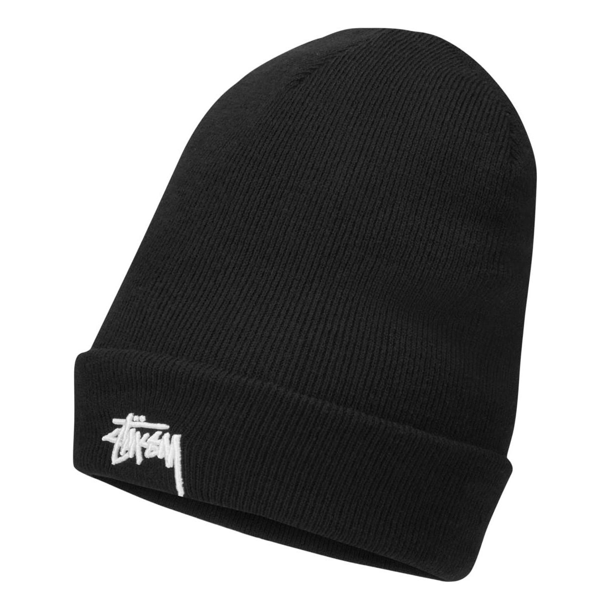 Stussy Style Cuffed Beanie 126 Charcoal detail 4