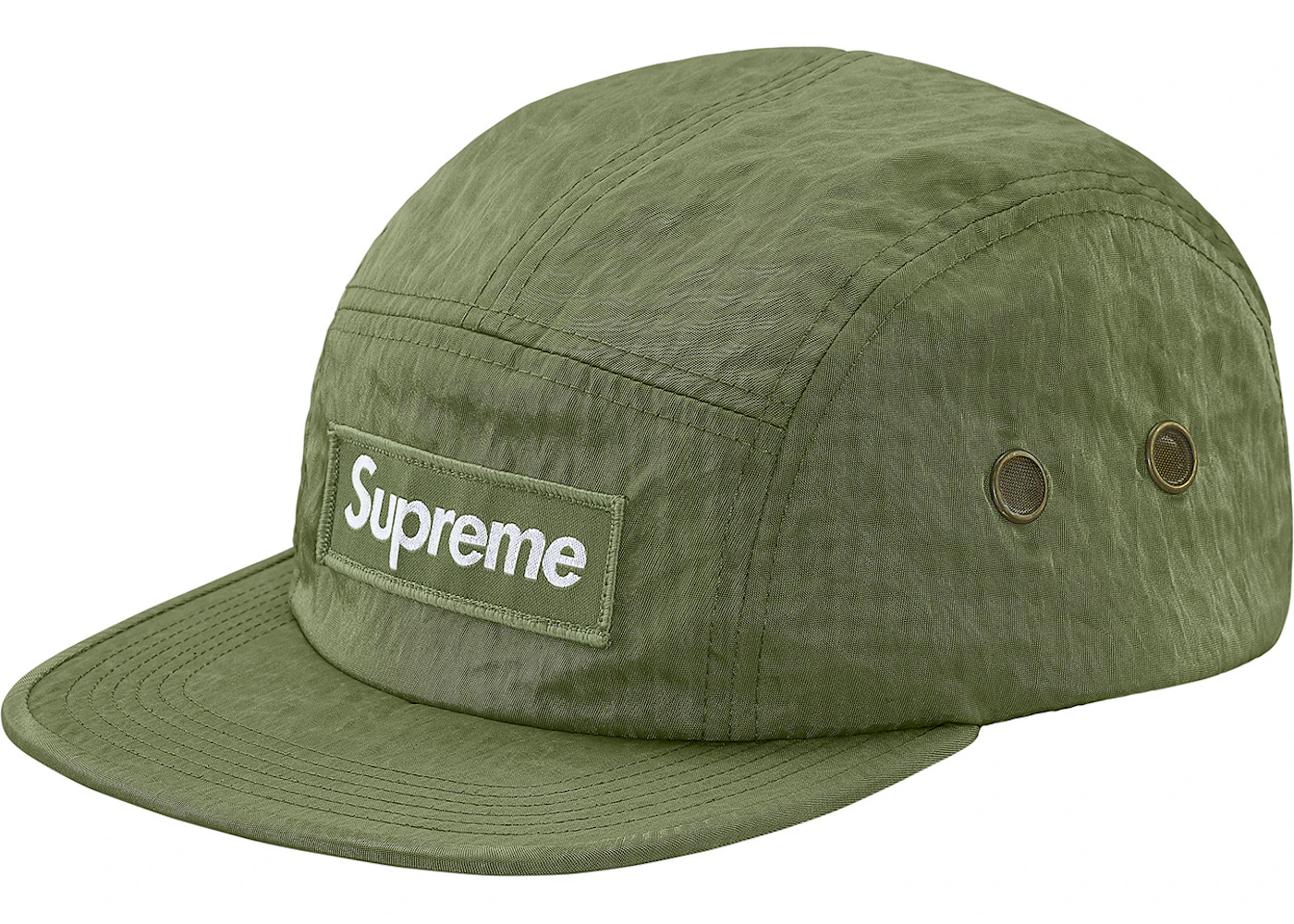 Supreme Style Nylon Cap 127 Olive detail 3