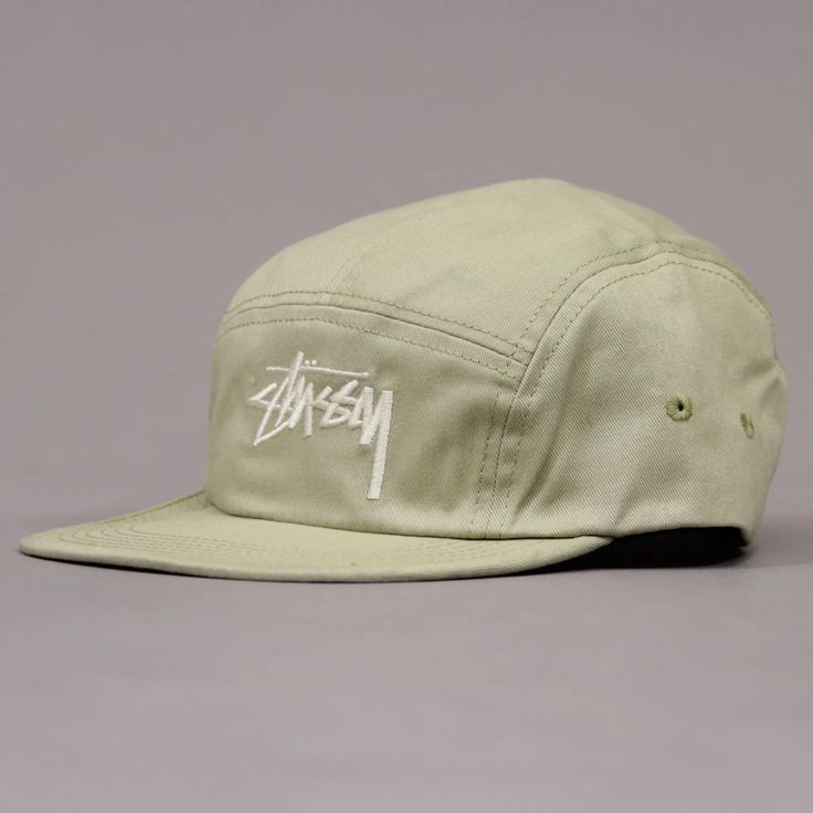 Stussy Style 5-Panel Cap 136 Cream detail 3