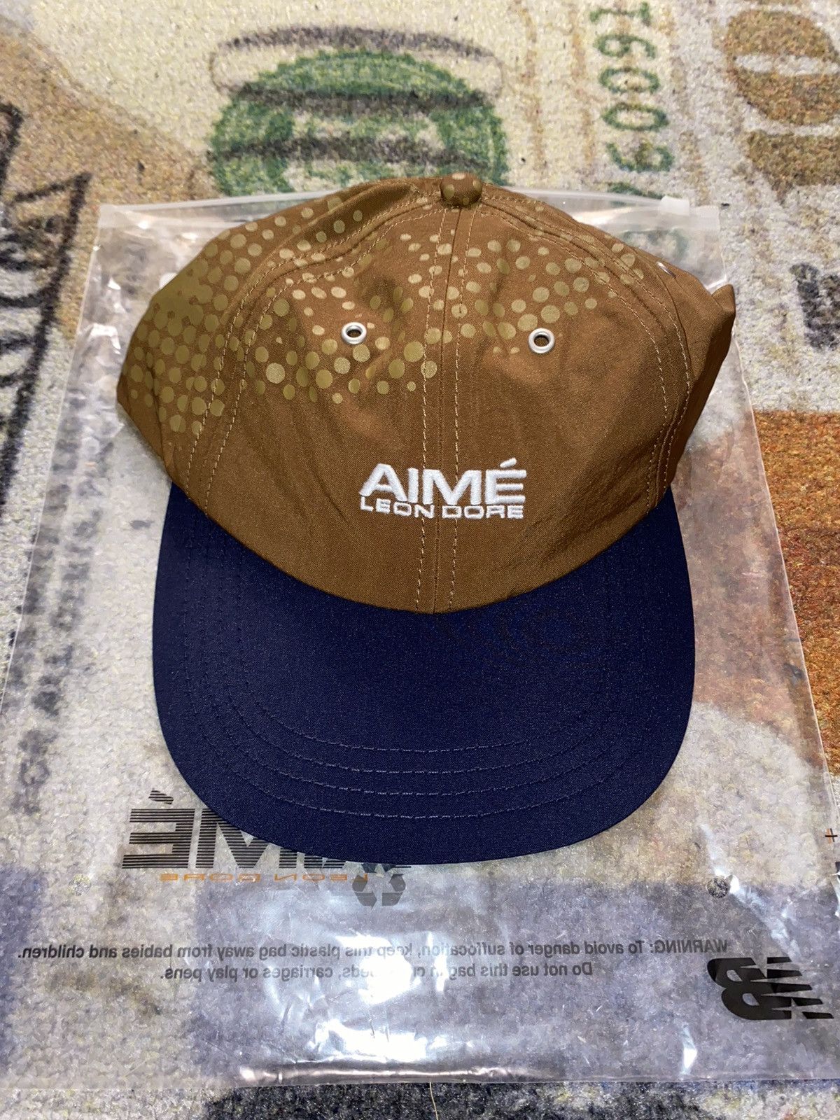 ALD Style Nylon Cap 144 Sand detail 3
