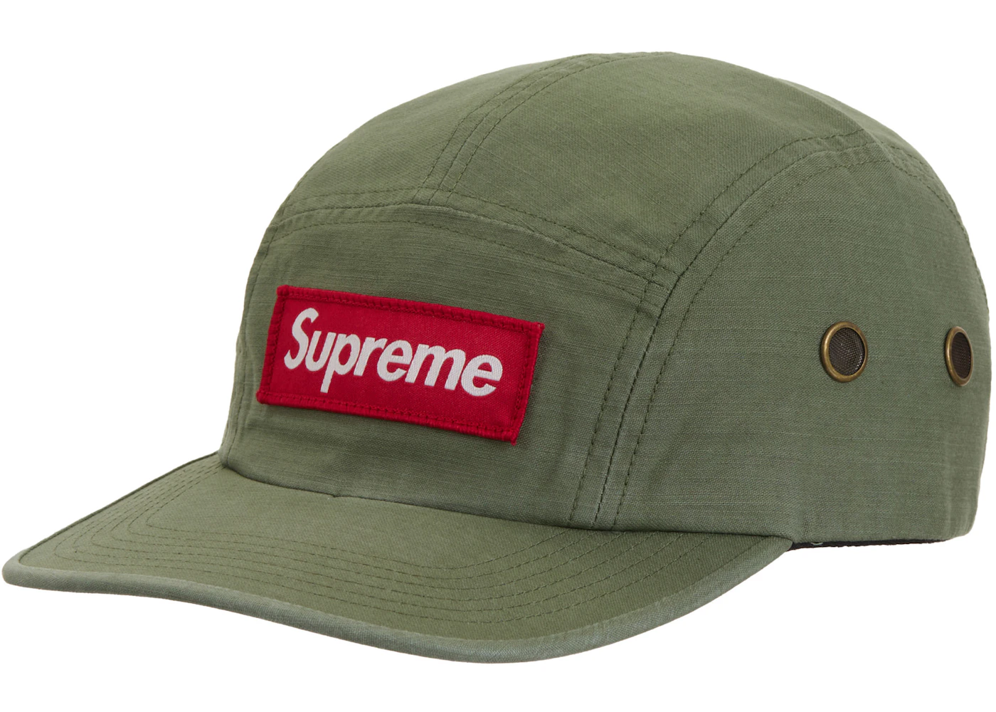 Supreme Style Dad Cap 145 Olive detail 3