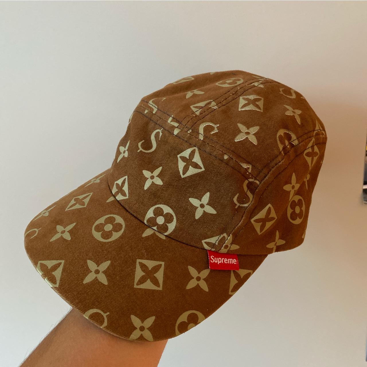 LV Style Camp Cap 151 Cream detail 3