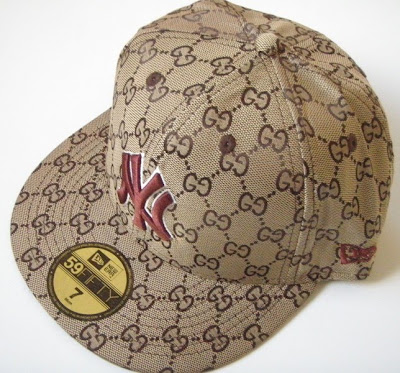 Gucci Style 59FIFTY Fitted Cap 157 Chocolate detail 2