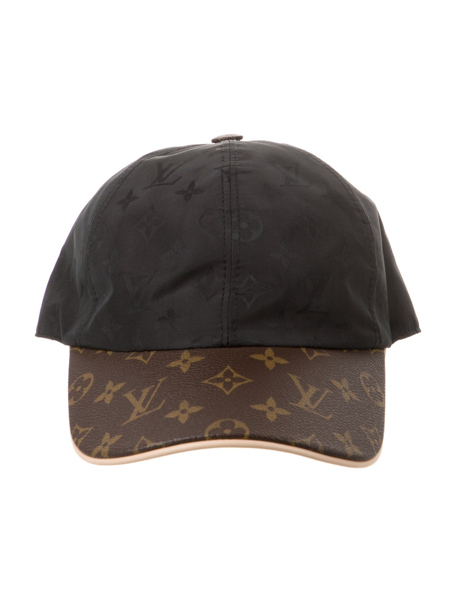 LV Style Box Logo Cap 158 Charcoal detail 4