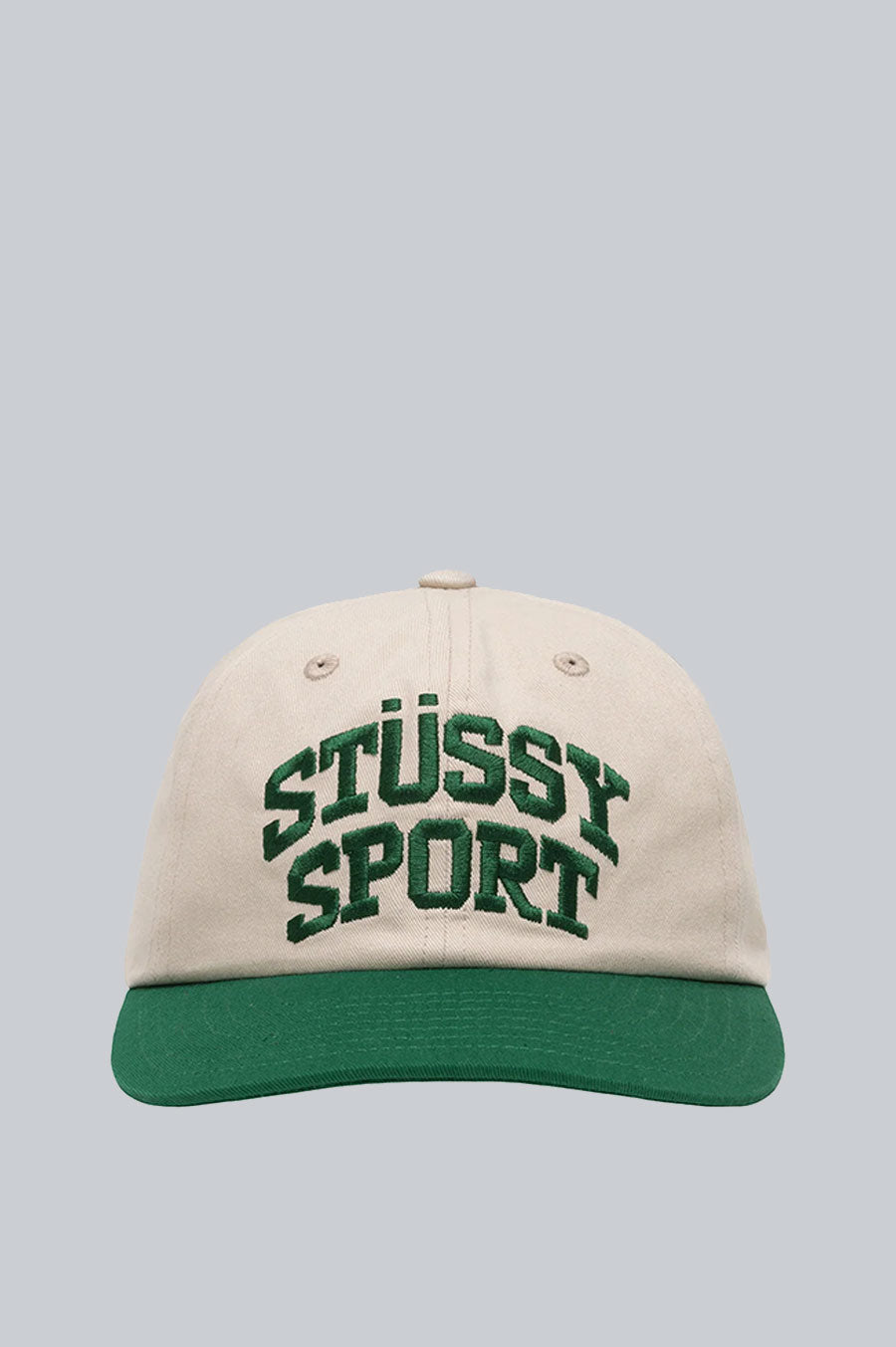 Stussy Style Sport Cap 187 Stone detail 2