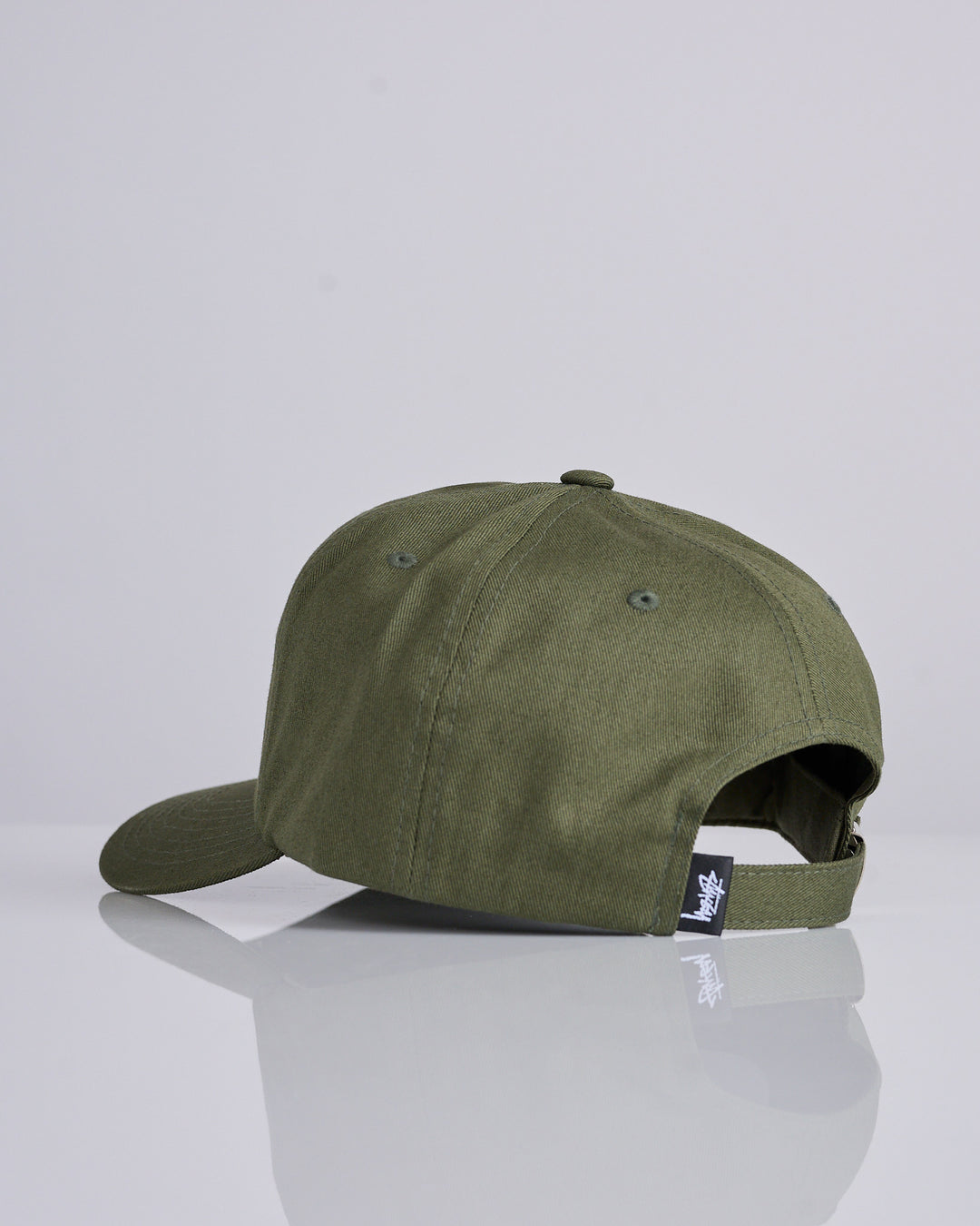 Stussy Style Sport Cap 162 Olive detail 2